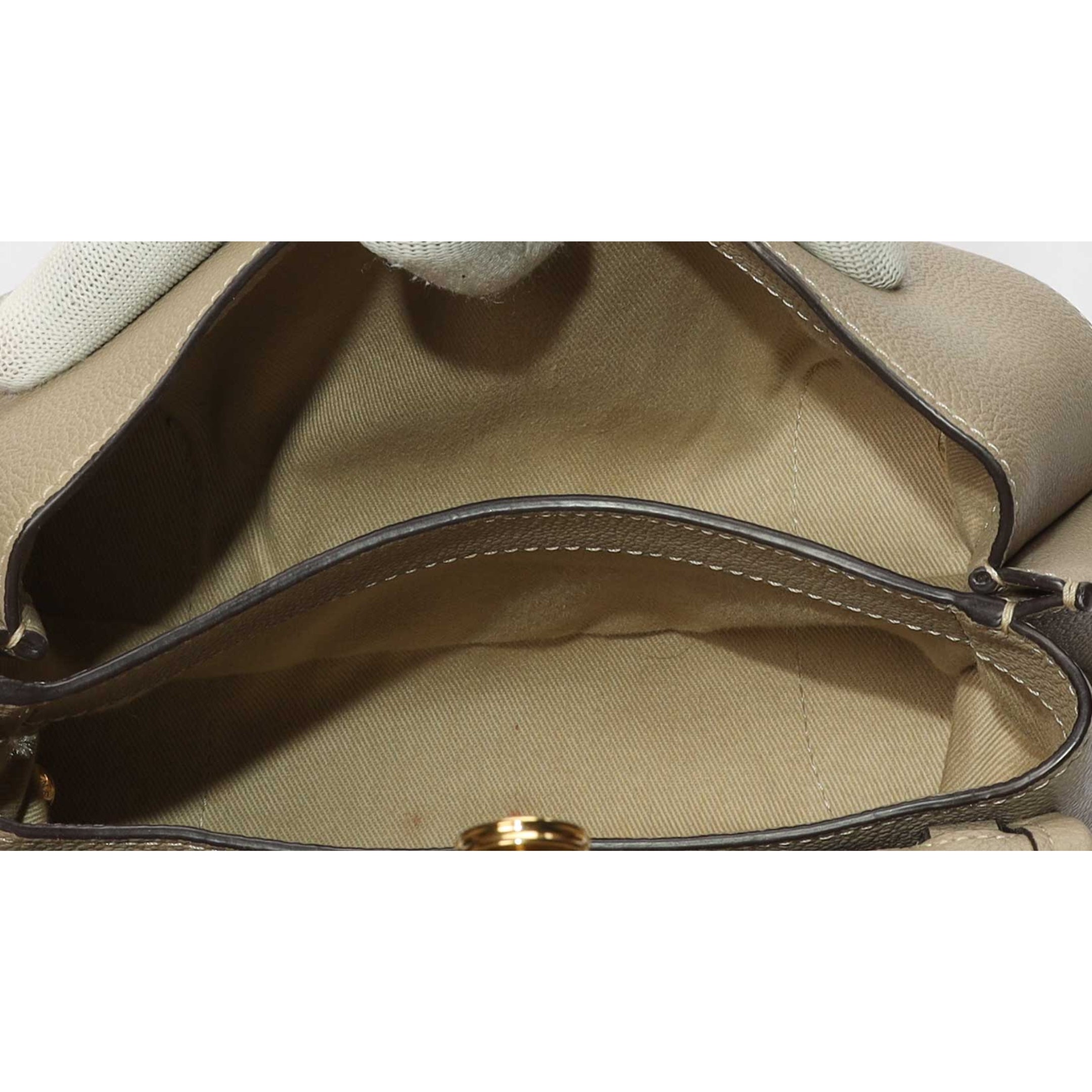 Polene Mokki Mini Edition Taupe Sling Bag