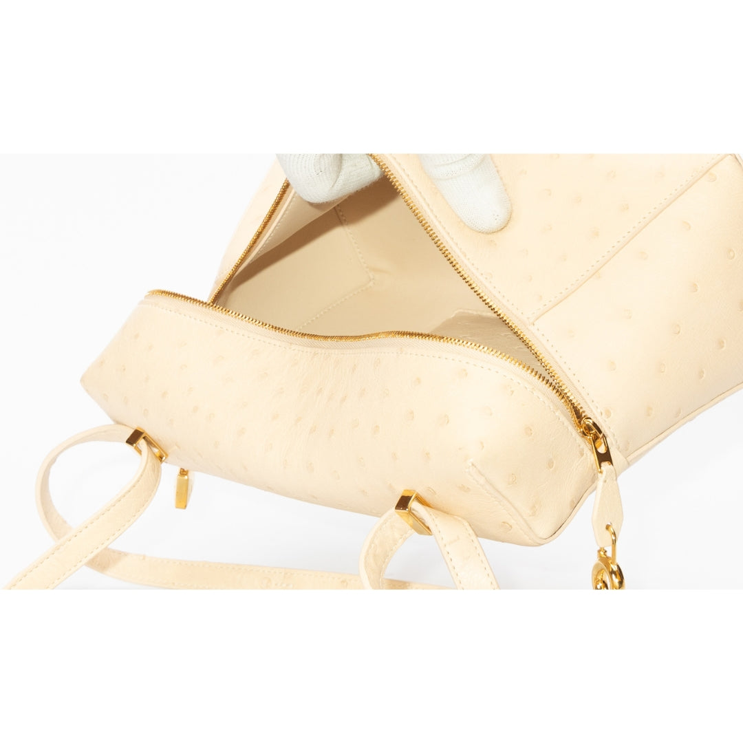 Loro Piana Ostrich Leather Extra Bag L27