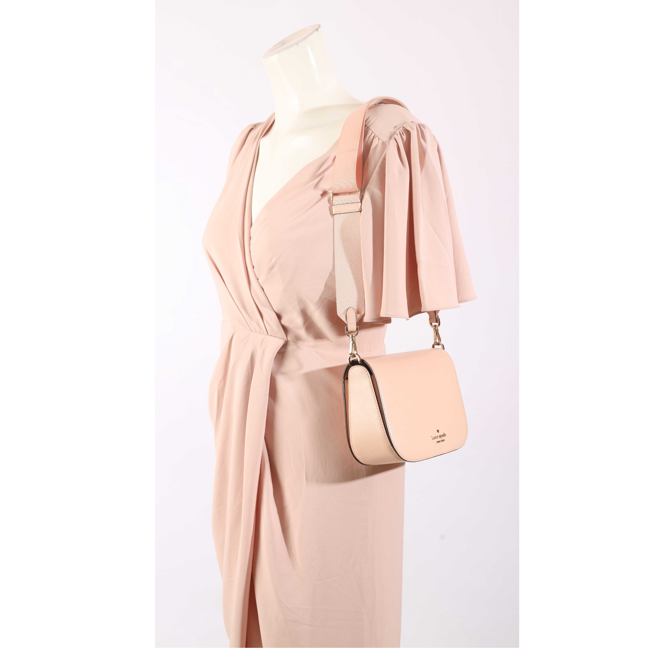 Kate Spade Madison Pink Saddle Bag