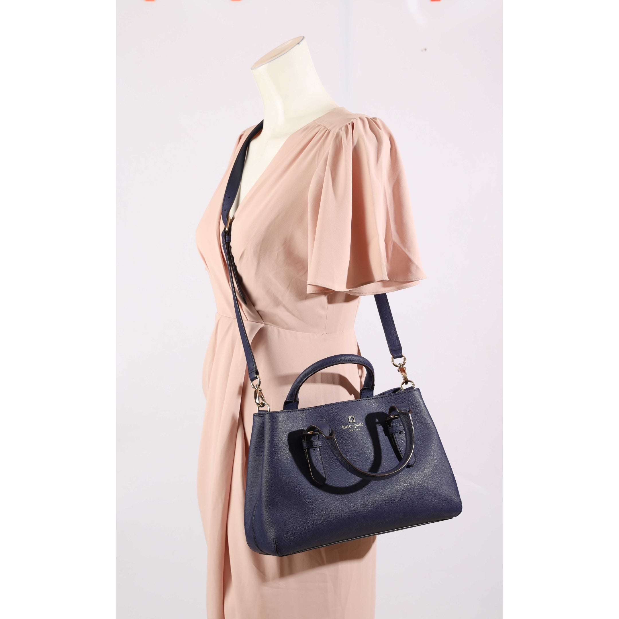 Kate Spade Cove Street Provence Navy Satchel