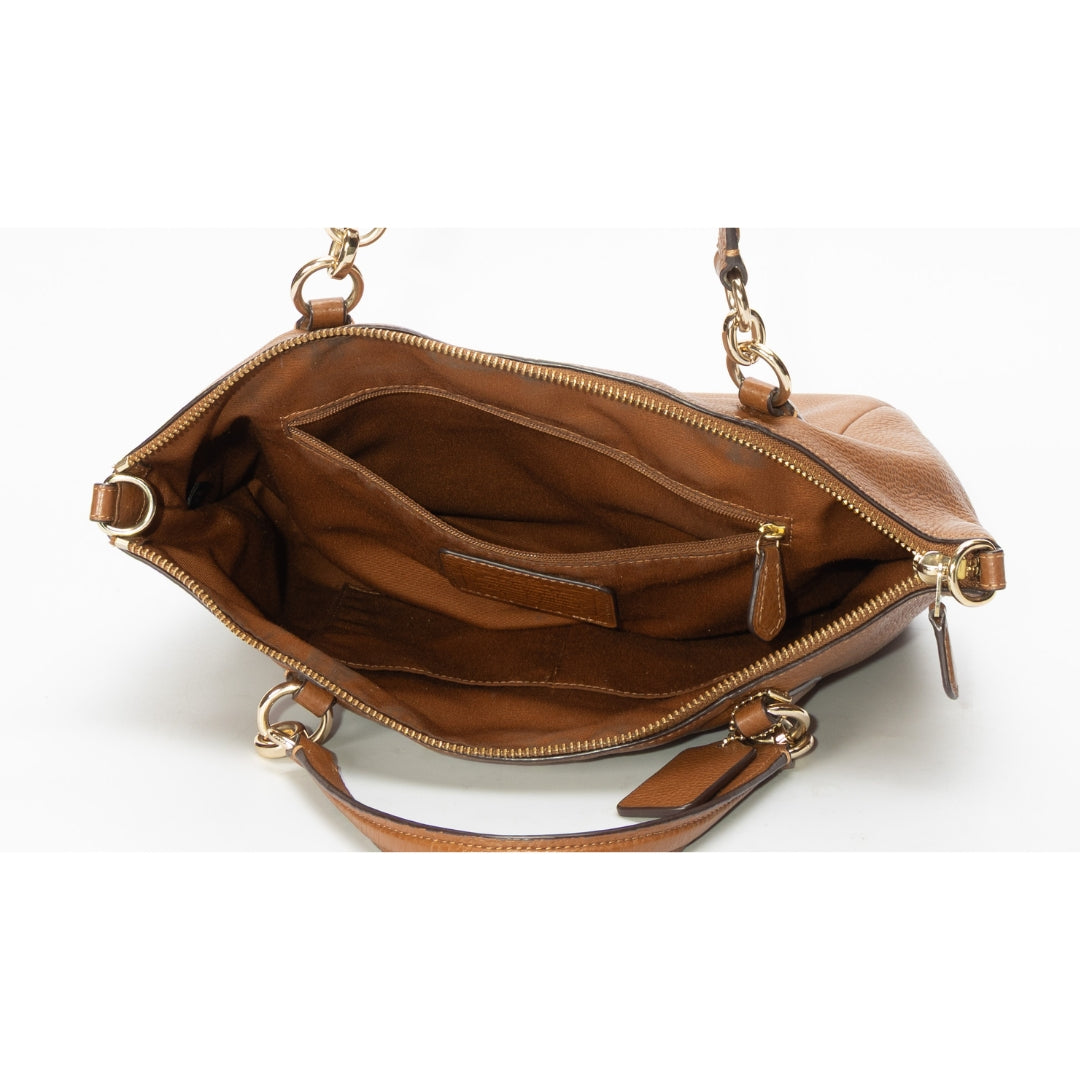 Coach Tan Kelsey Convertible Satchel
