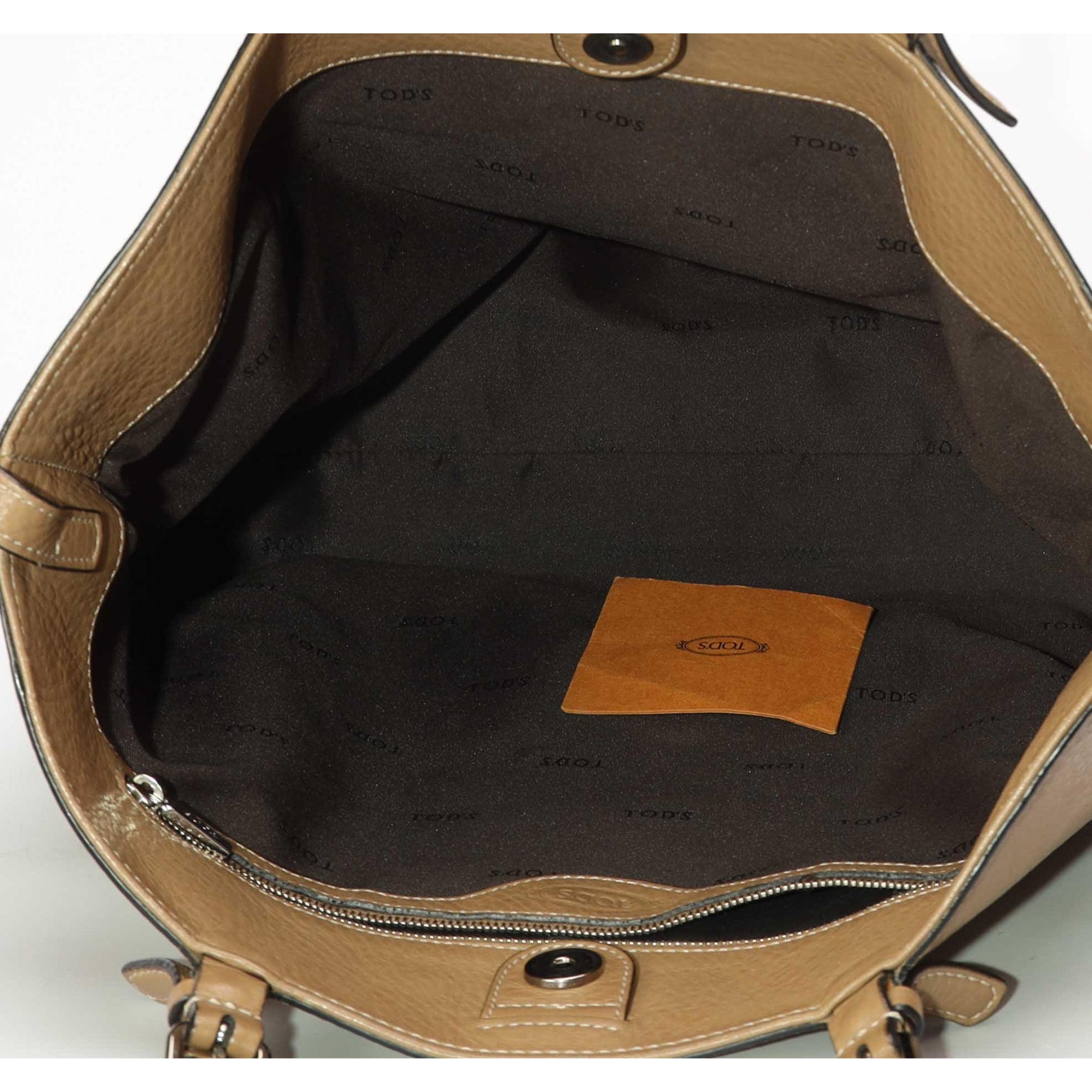 Tod's Tan Large Toronto Shopper Tote