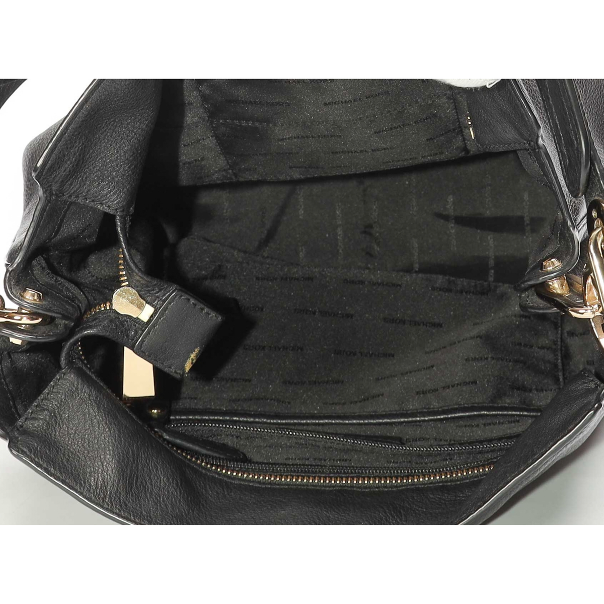 Michael Kors Fulton Black Shoulder Bag