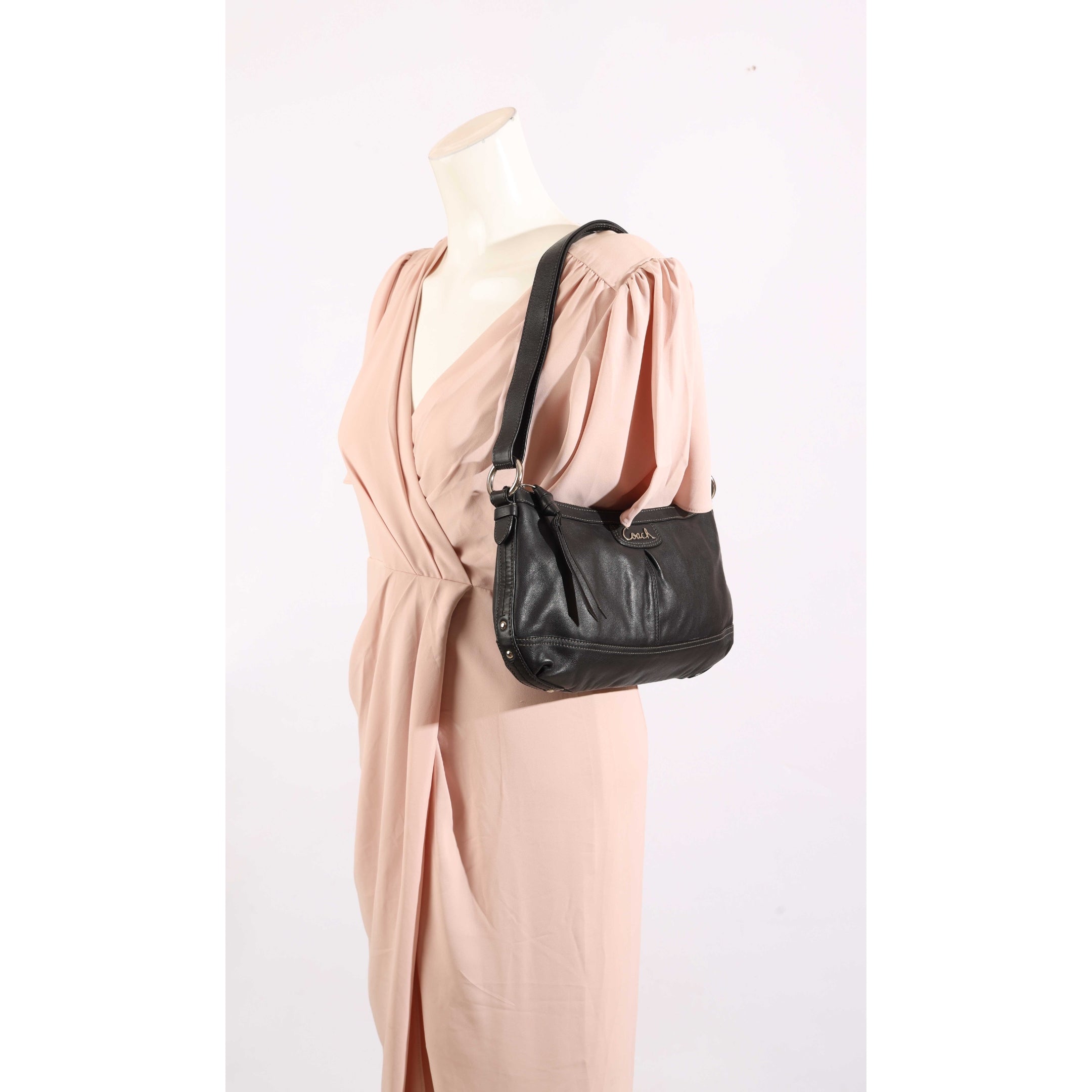 Coach Black Hobo Bag