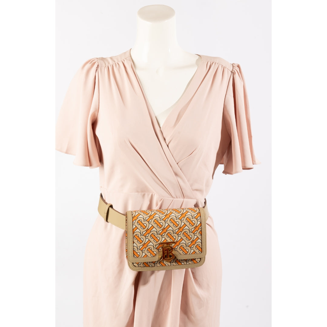 Burberry Multicolor TB Monogram Belt Bag