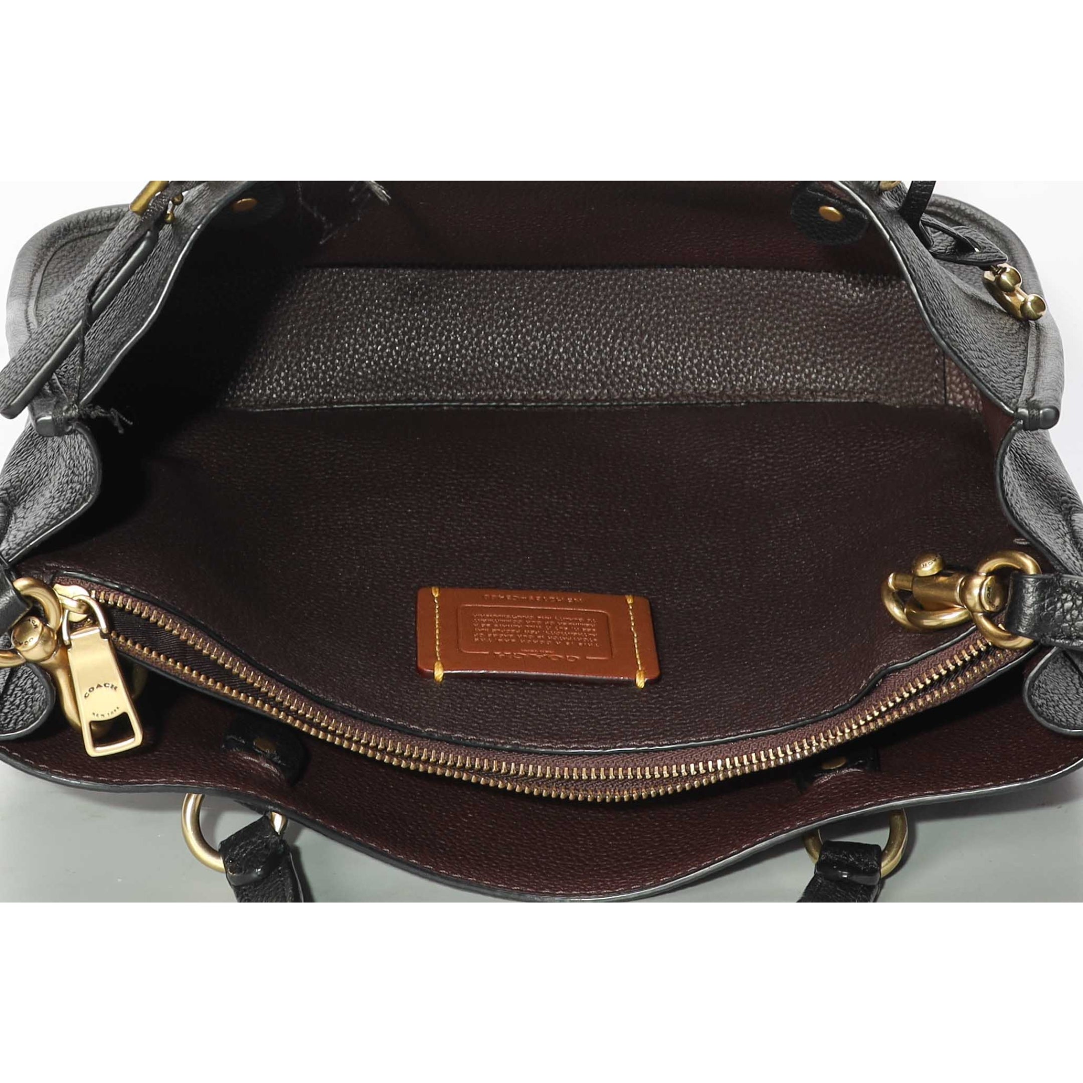 Coach Tyler Black Carryall 28 Satchel