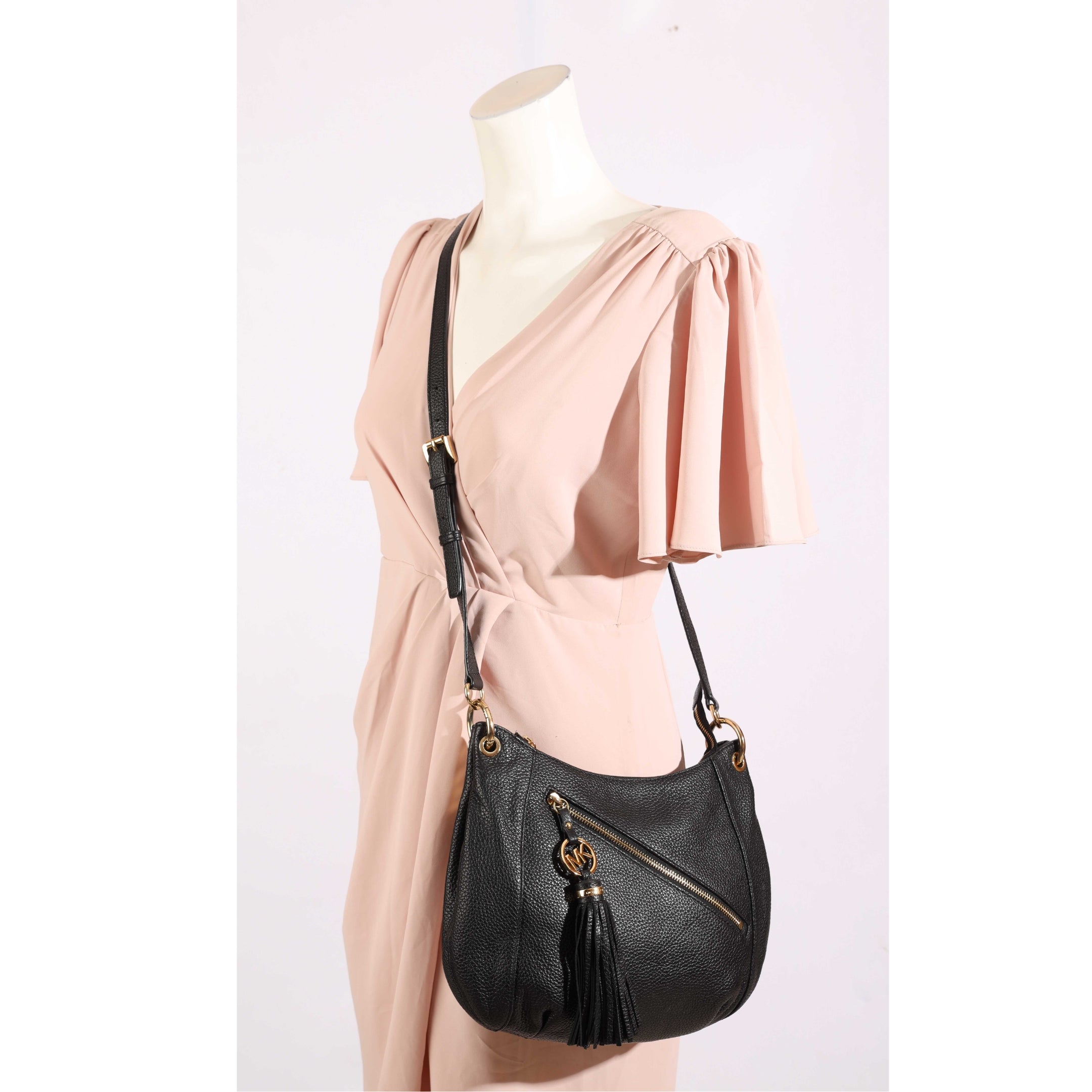 Michael Kors Convertible Black Hobo Bag