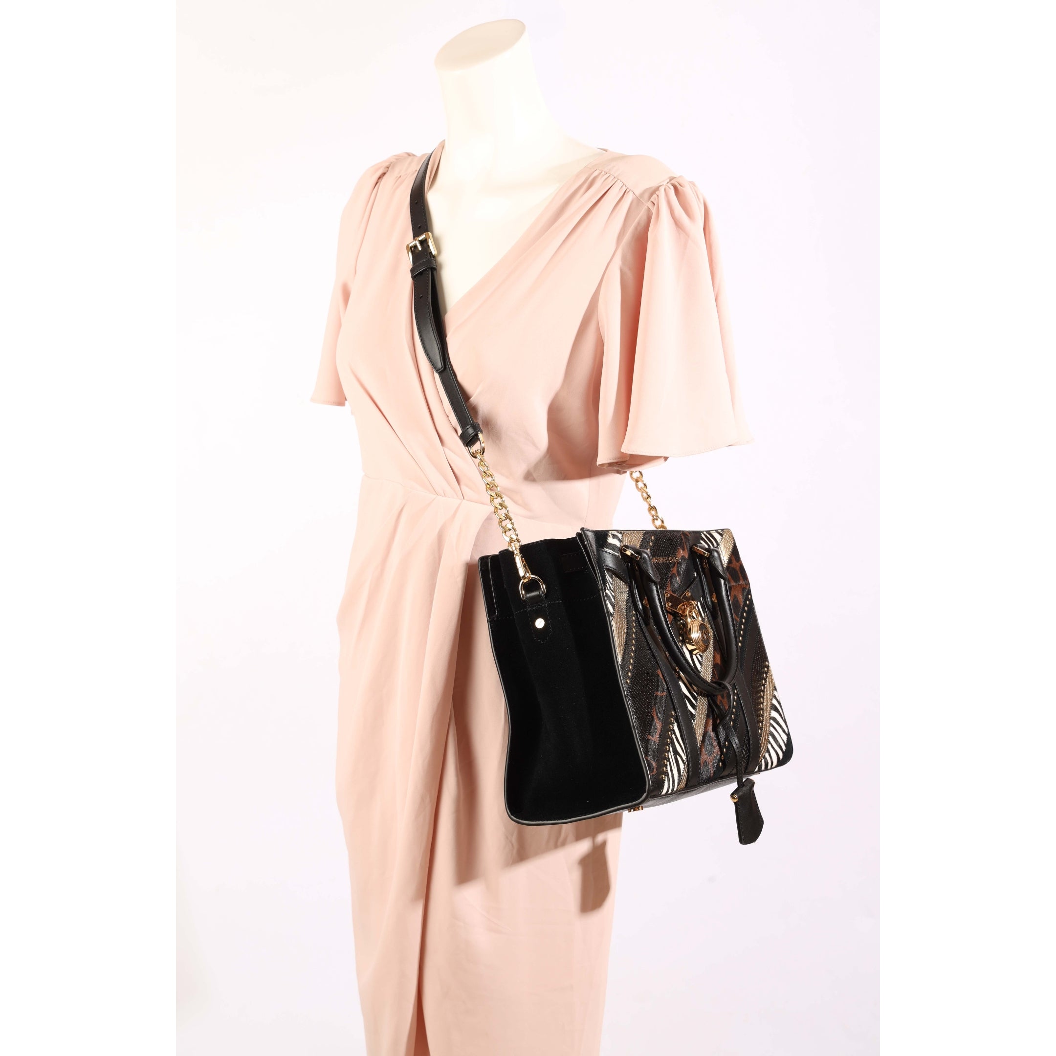 Michael Kors Nouveau Hamilton Convertible Satchel