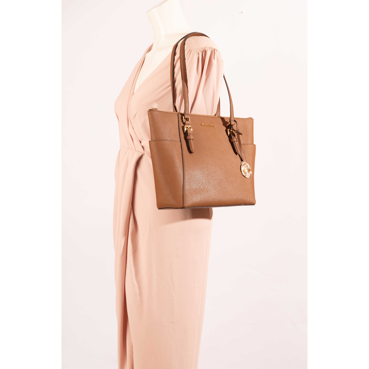 Michael Kors Tan Charlotte Tote