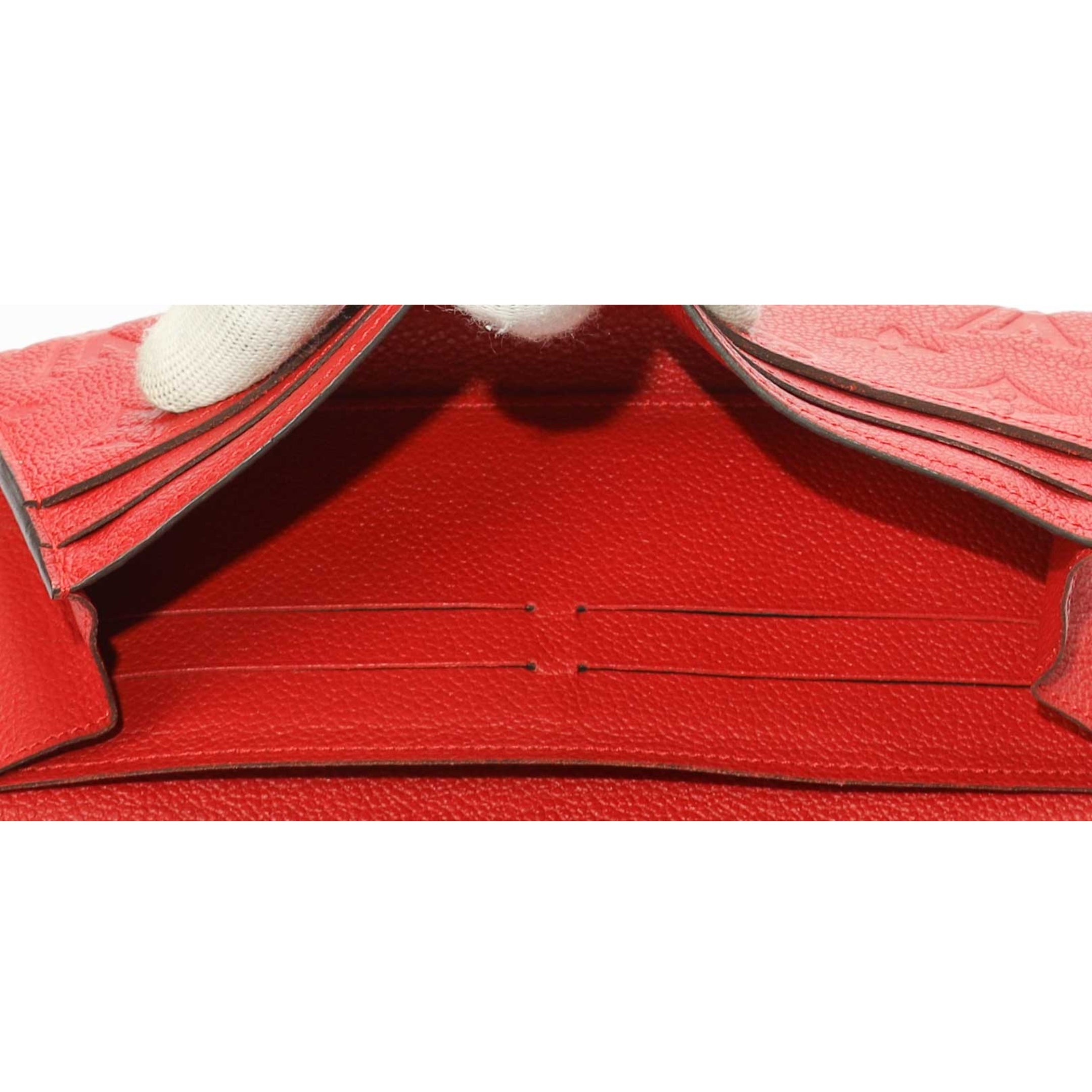 Louis Vuitton Monogram Empreinte Sarah Wallet