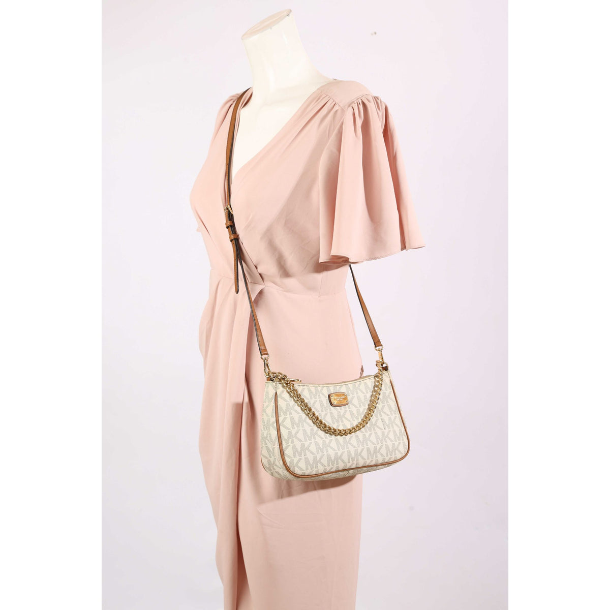 Michael Kors Jet Set Pouchette Convertible Bag