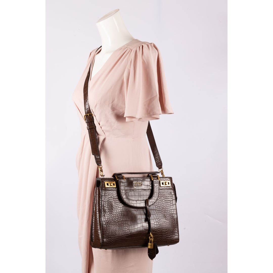 Guess Brown Katey Satchel