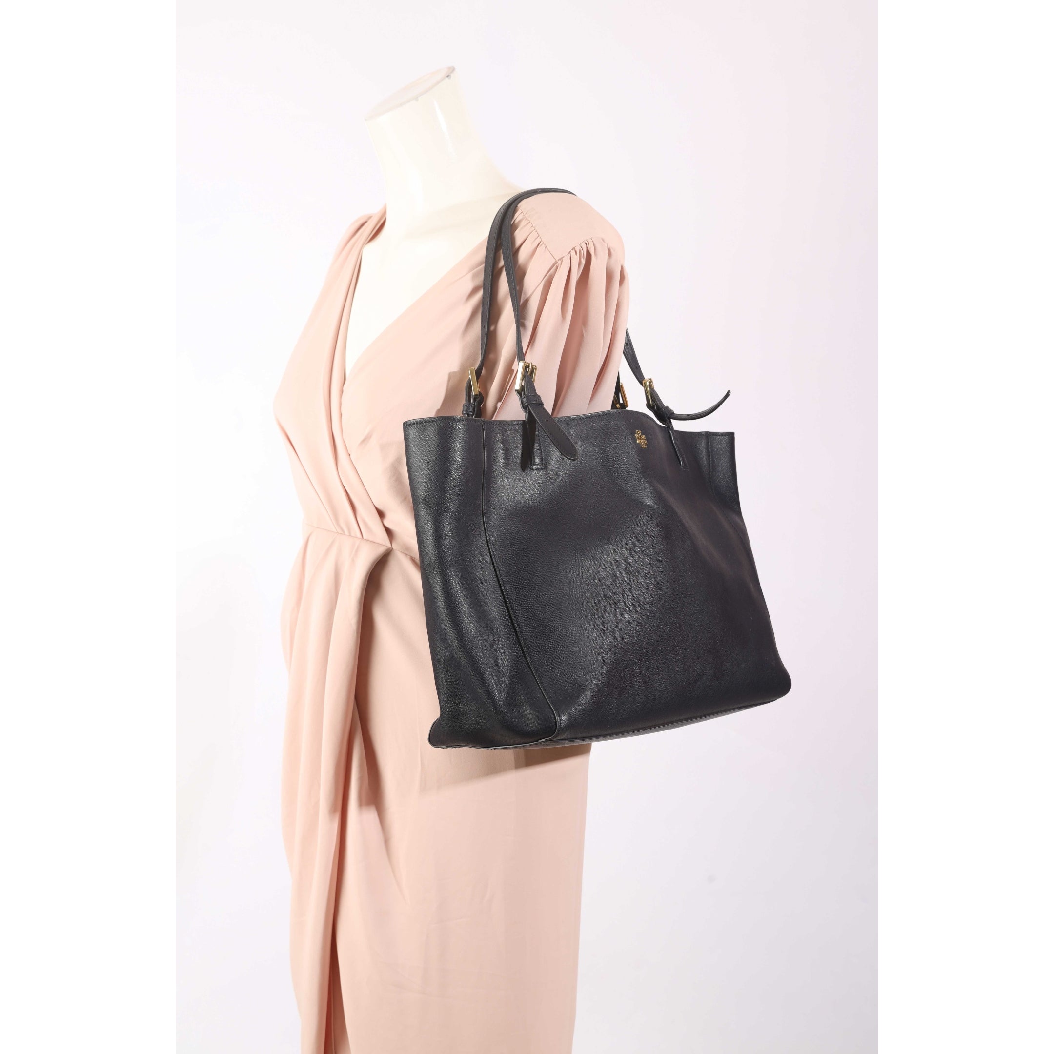 Tory Burch Navy Blue Tote