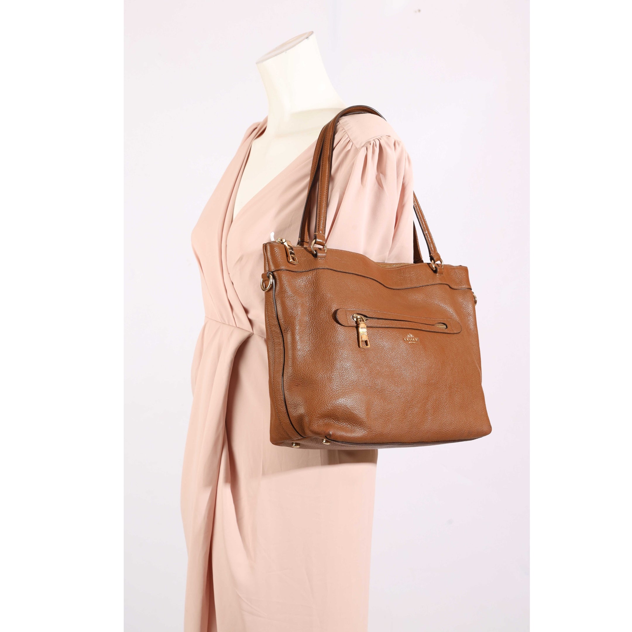 Coach Taylor Tan Convertible Tote
