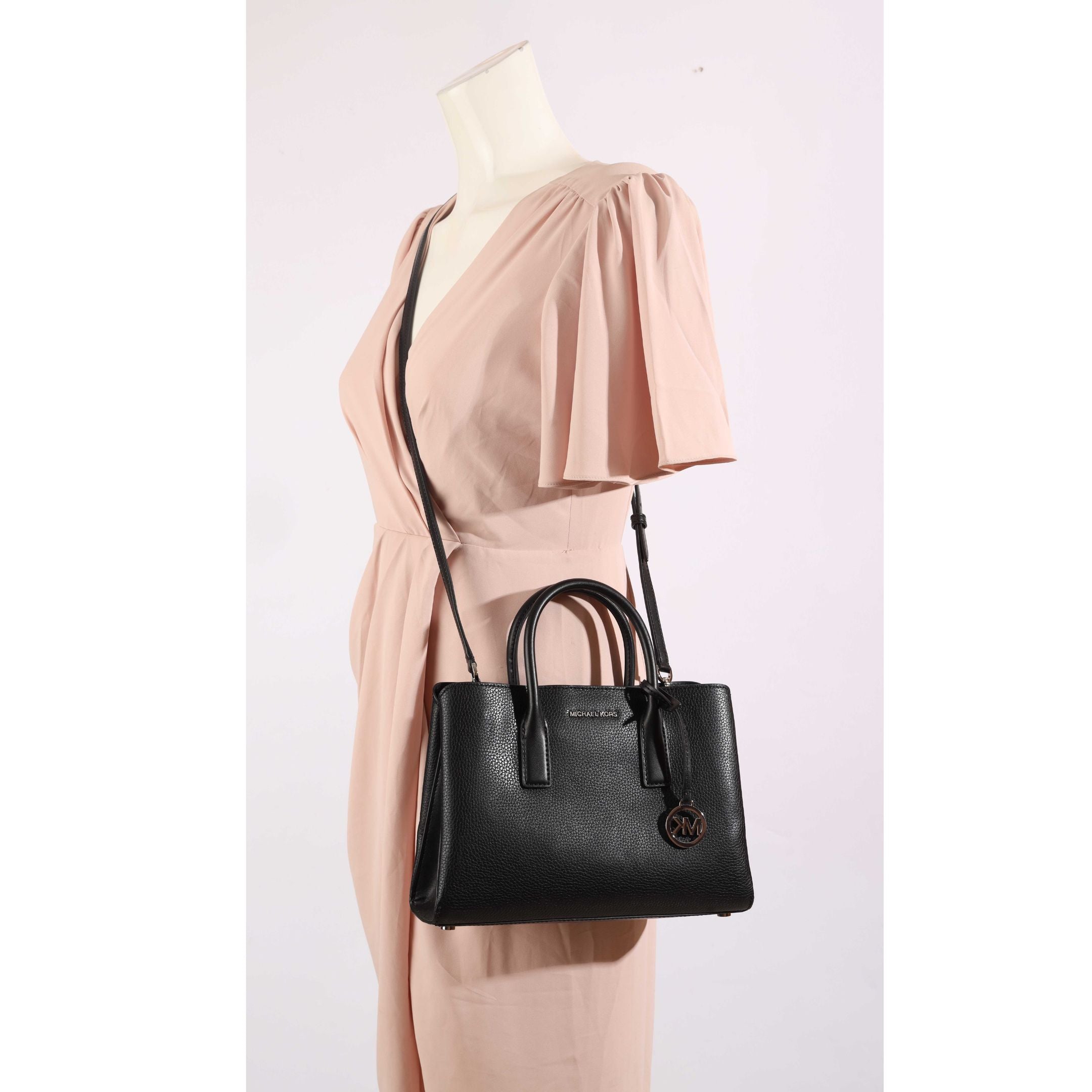 Michael Kors Ruthie Black Convertible Satchel