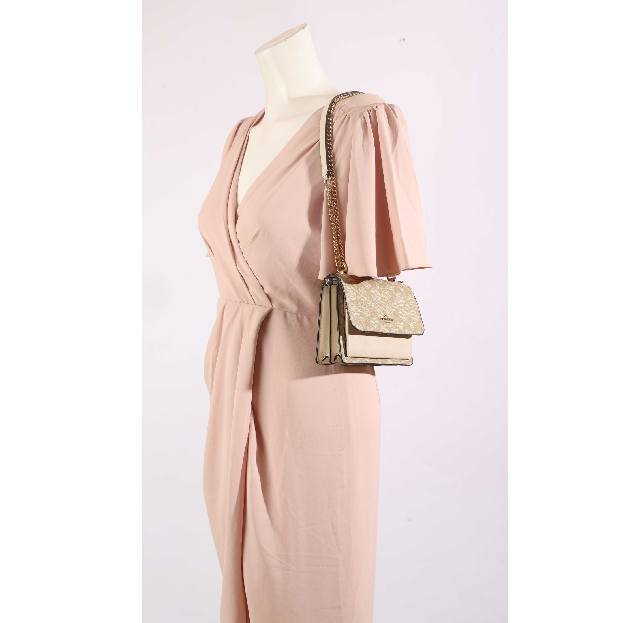 Coach Mini Klare Signature Canvas Crossbody Bag