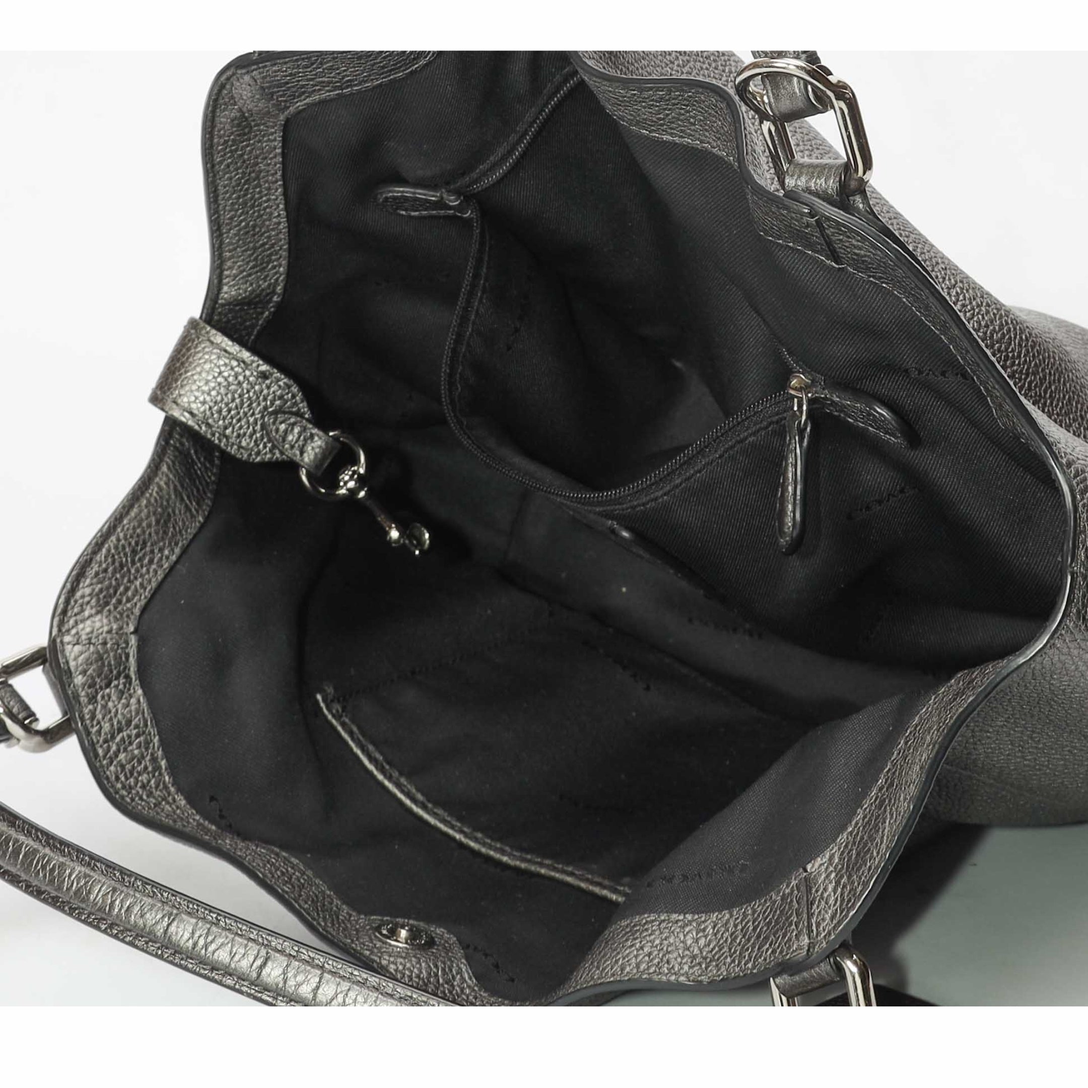 Coach Grey Edie Shoulder Bag