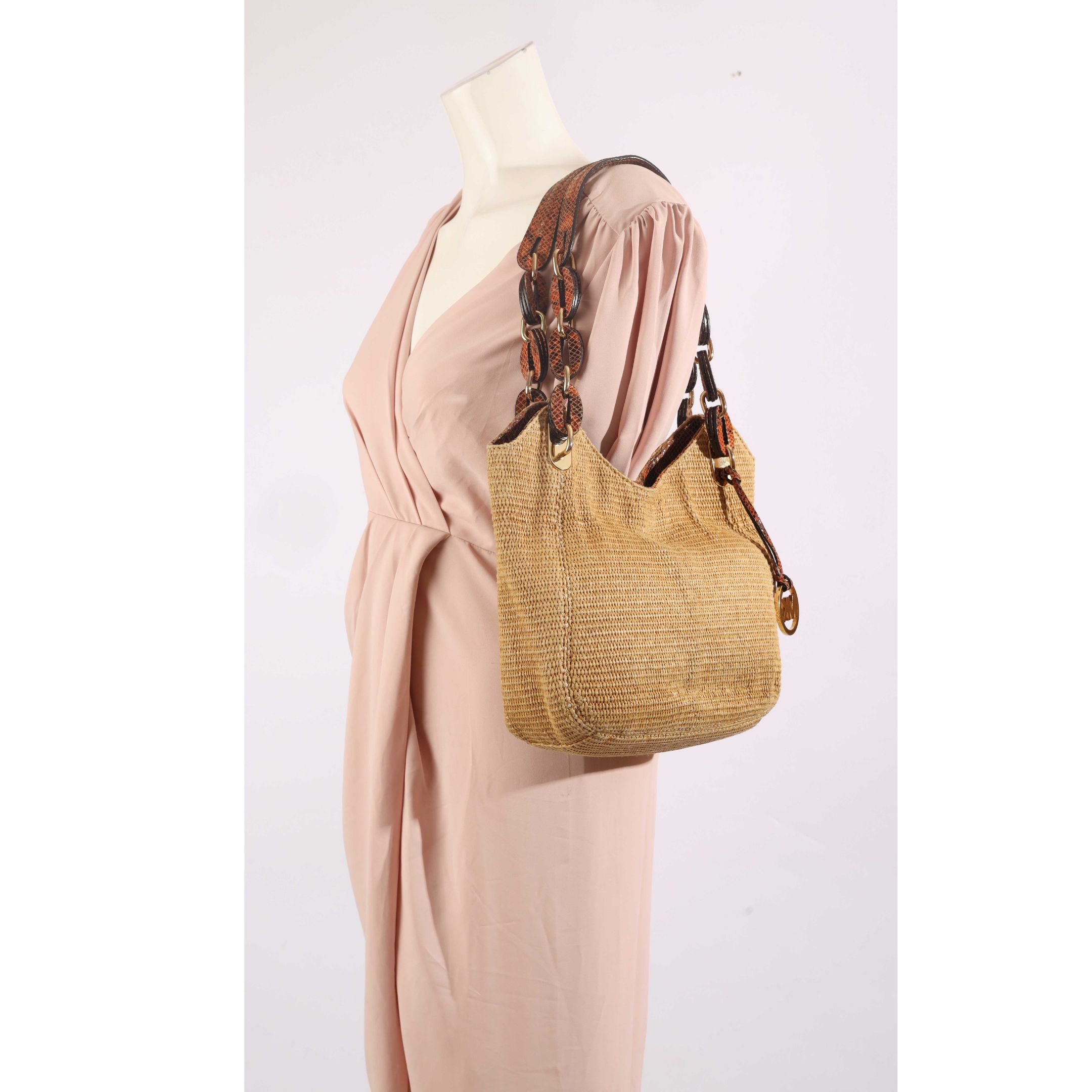 Michael Kors Straw Tote