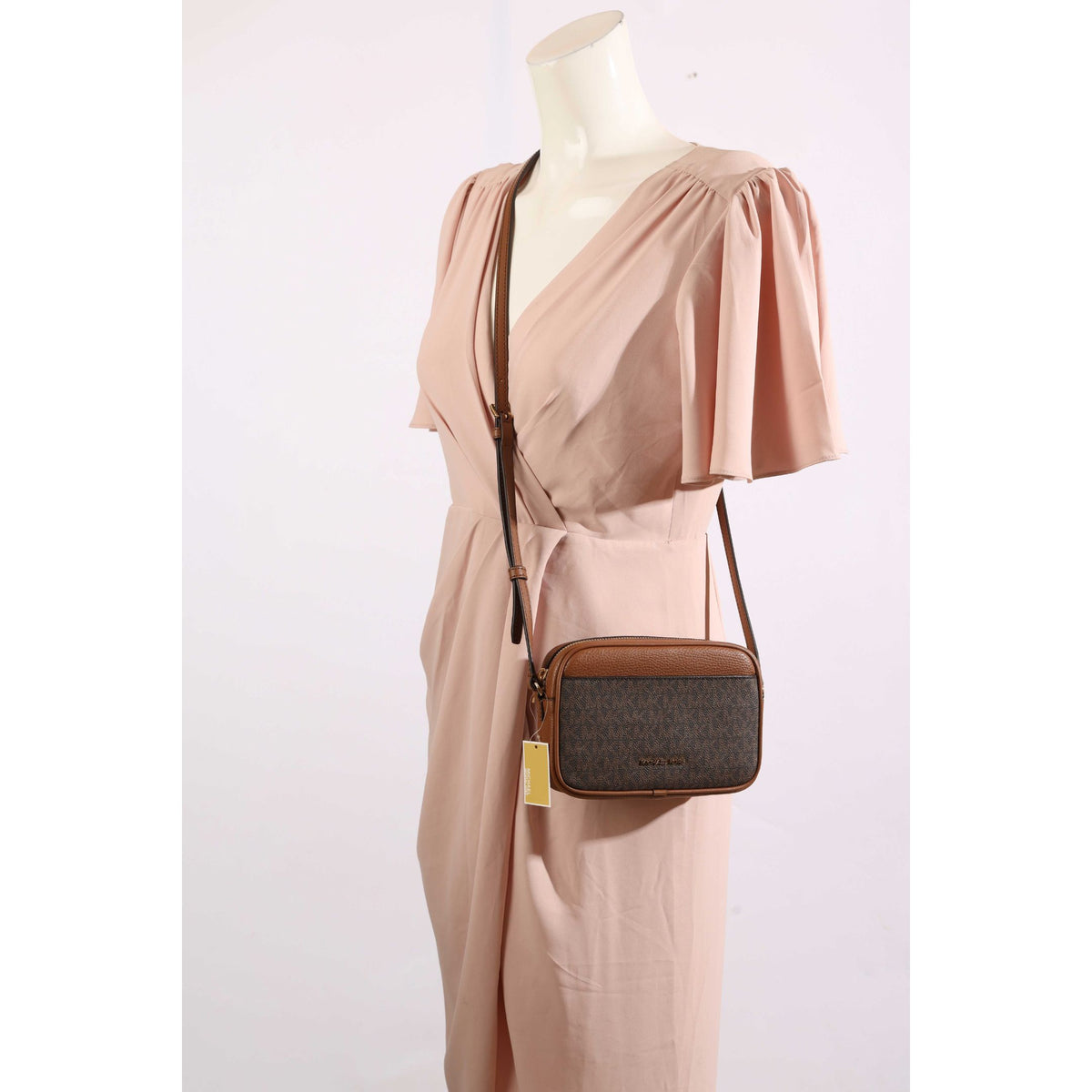 Michael Kors Brown Jet Set Crossbody Bag