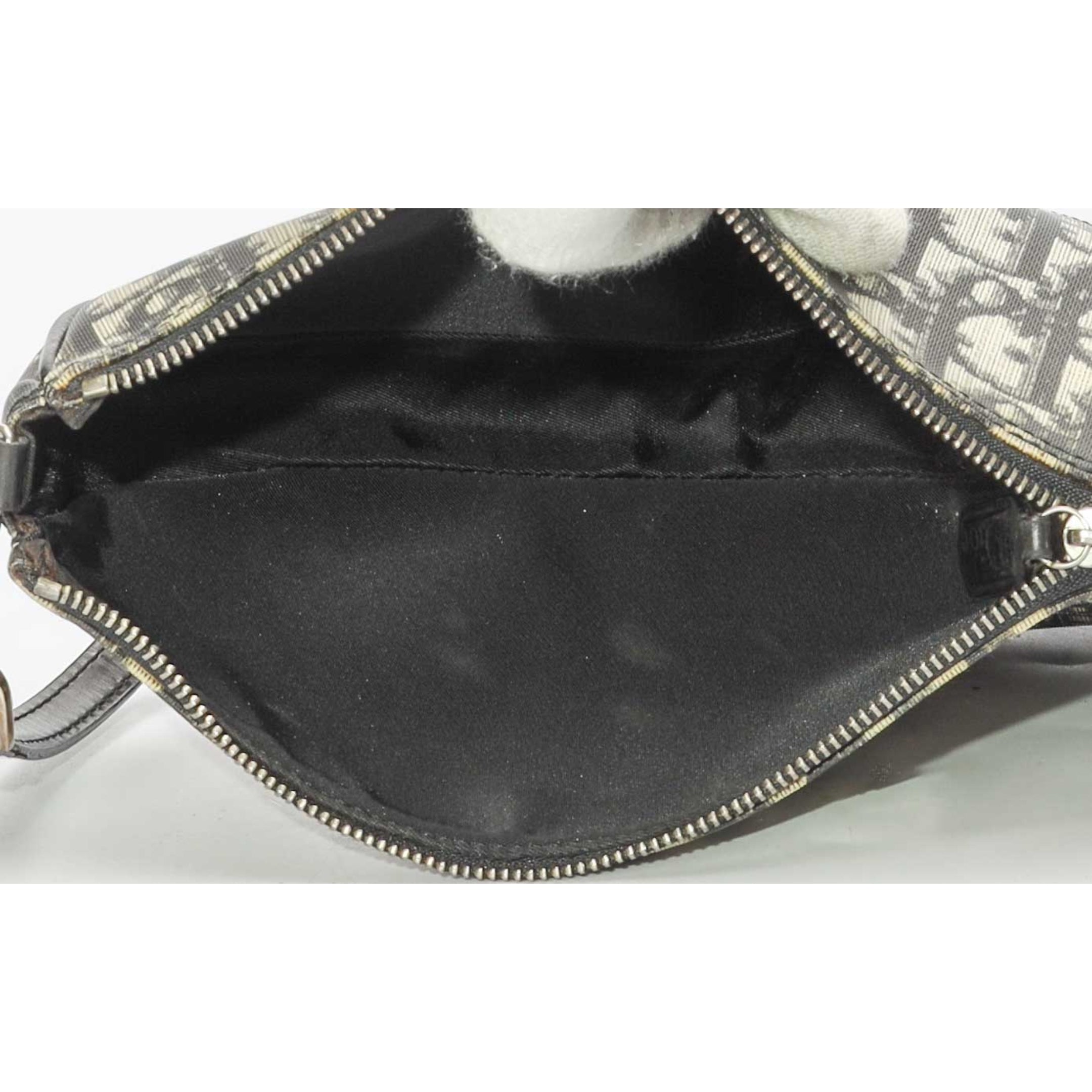 Dior Oblique Jacquard Saddle Rodeo Shoulder Bag