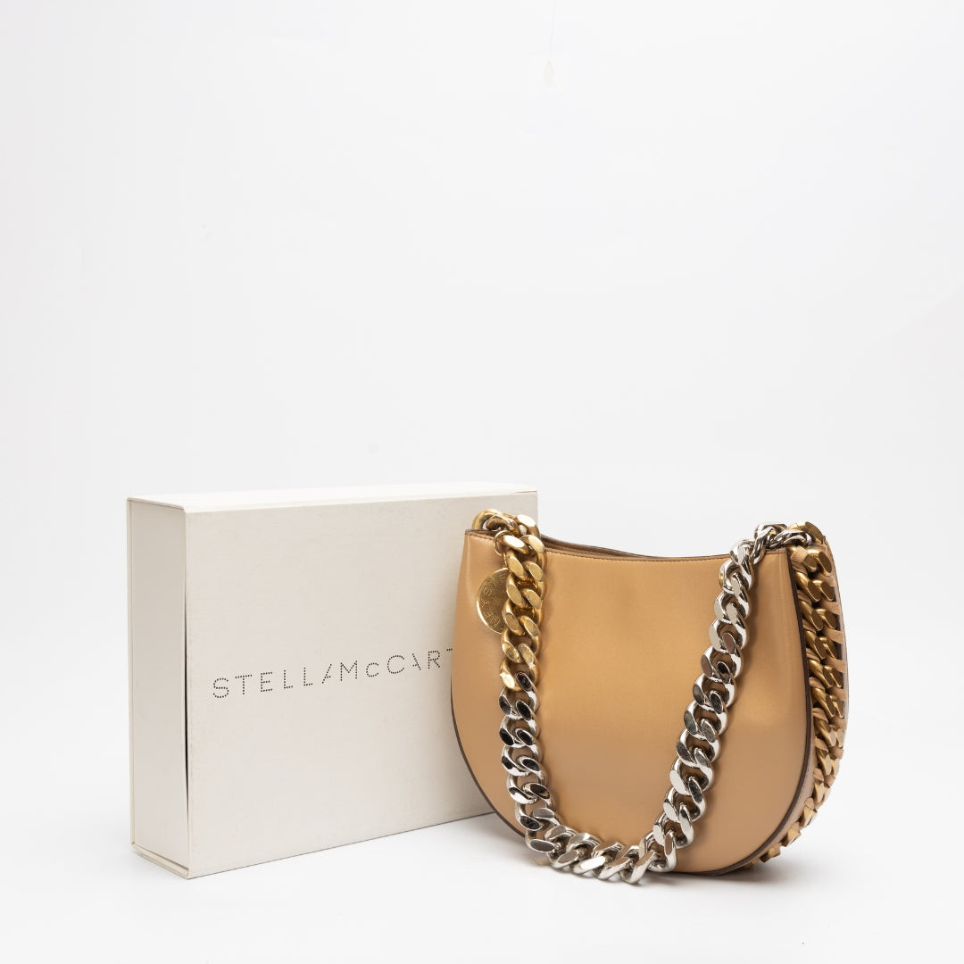 Stella Mccartney Frayme Chain Strap Shoulder Bag