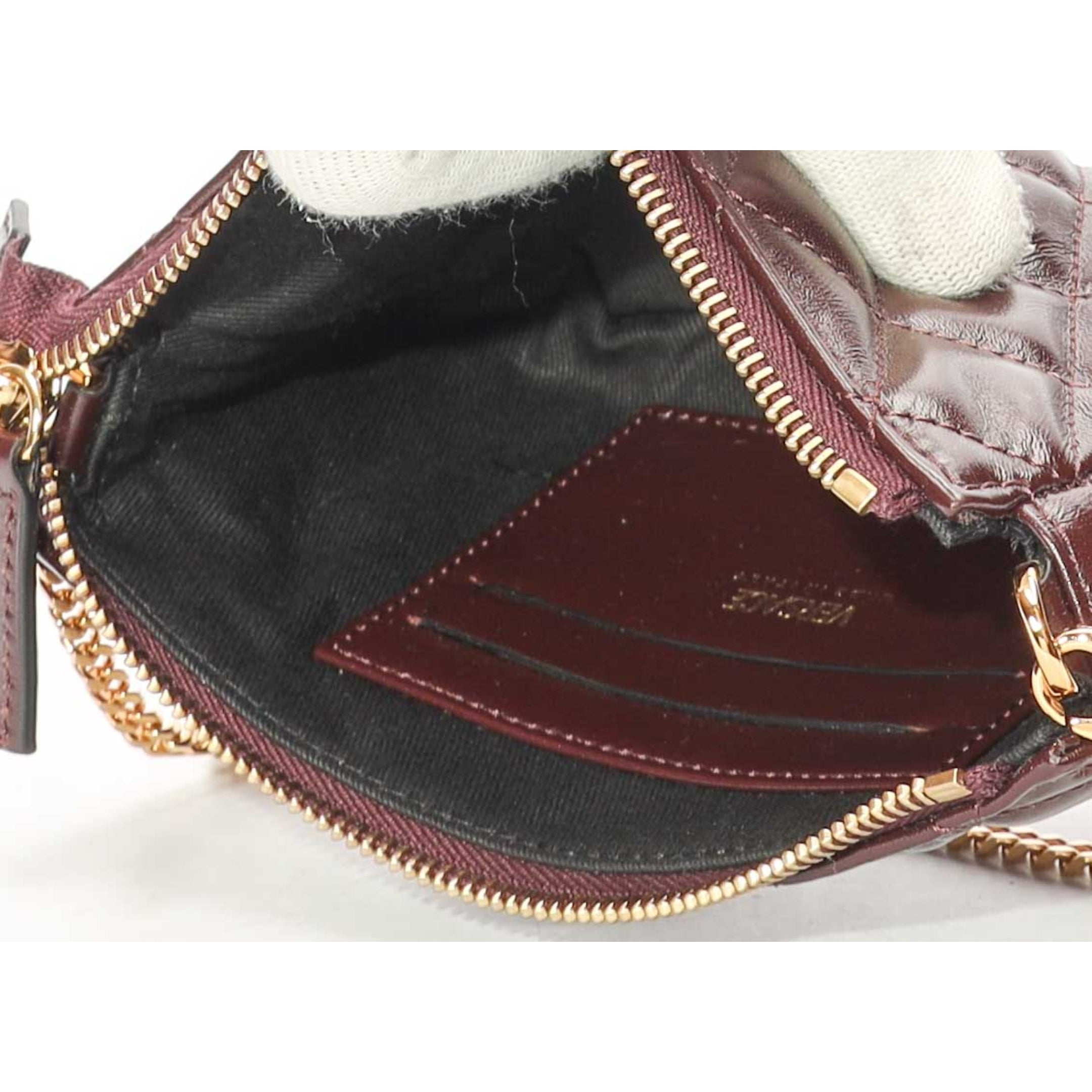Versace La Medusa Quilted Shoulder Bag