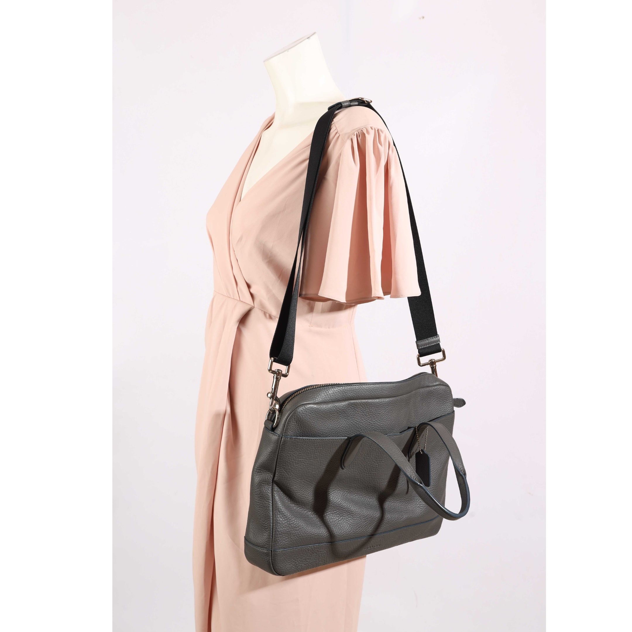 Coach Grey Metropolitan Soft Briefcase