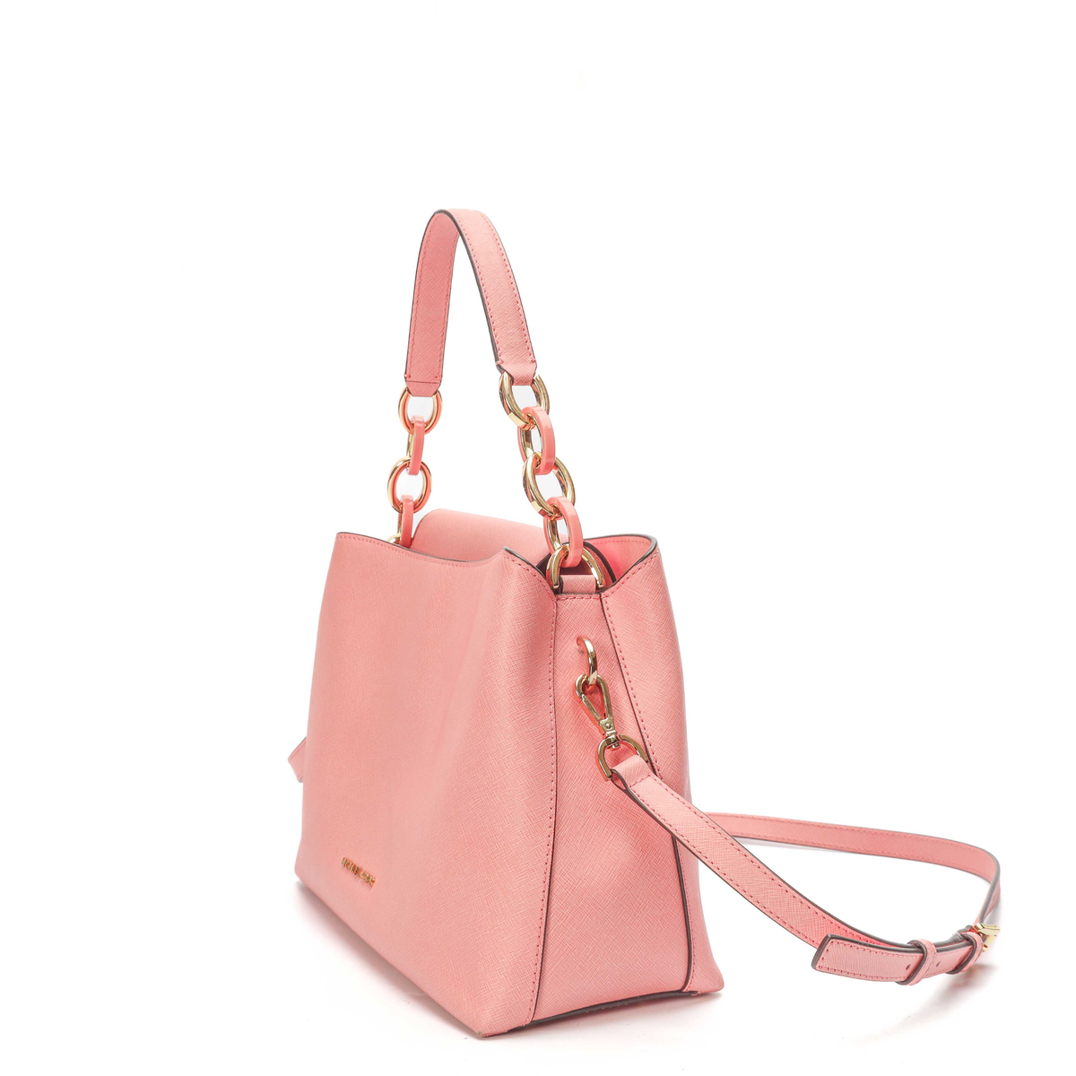 Michael Kors Portia Cement Pink Shoulder Bag