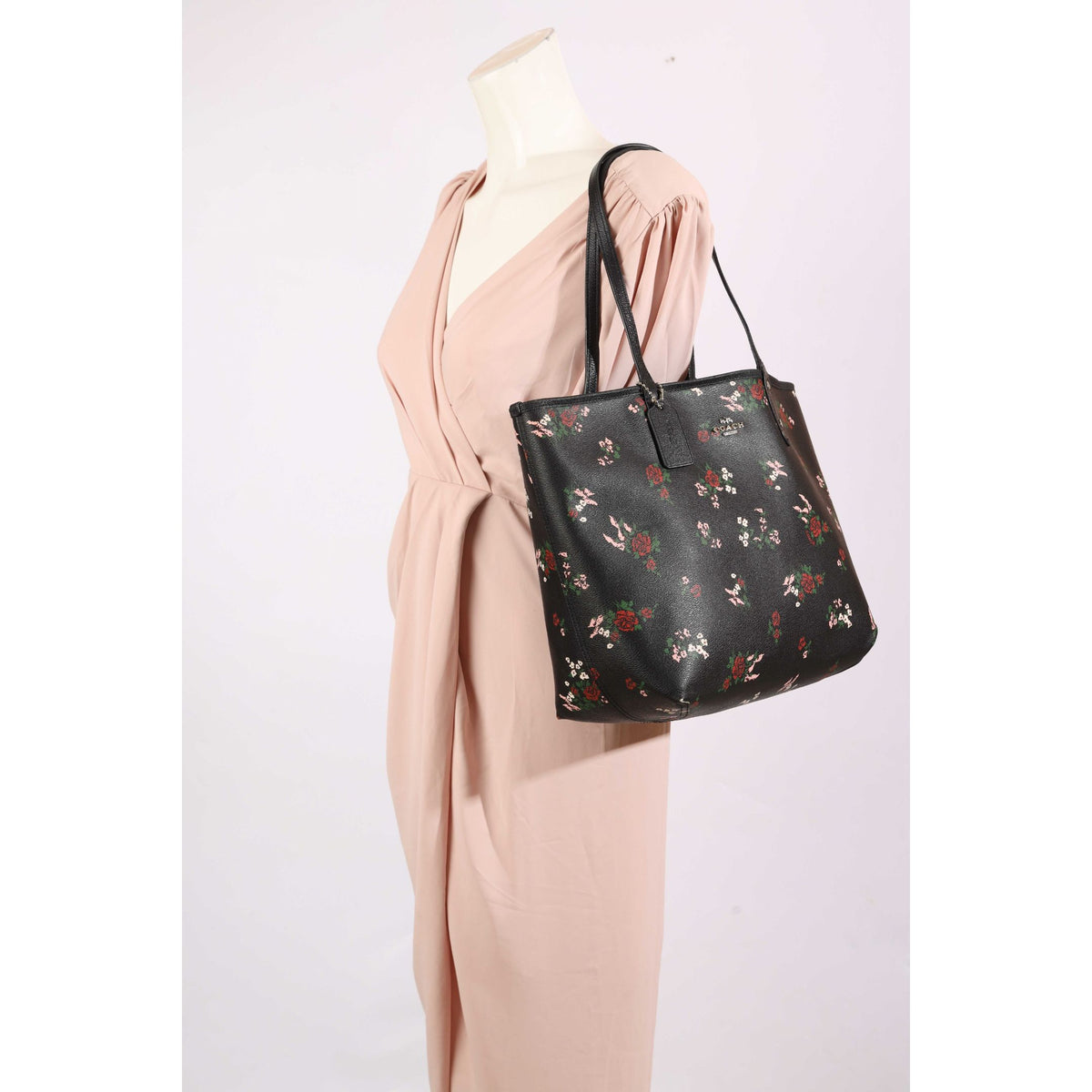 Coach Reversible Floral City Tote