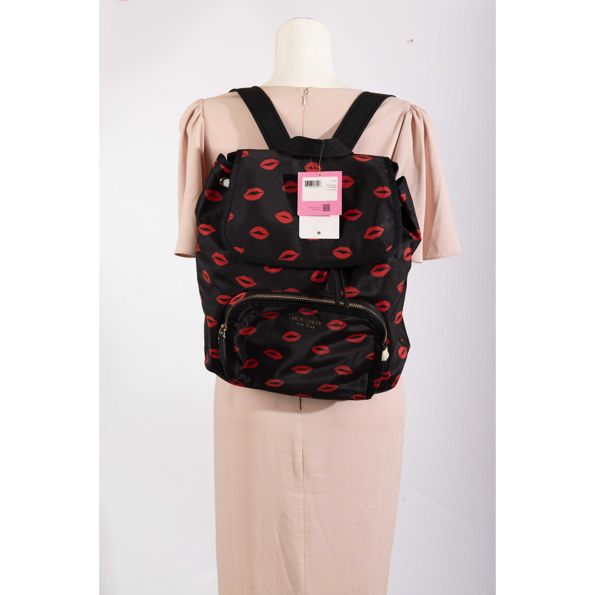 Kate Spade Kiss Black Backpack