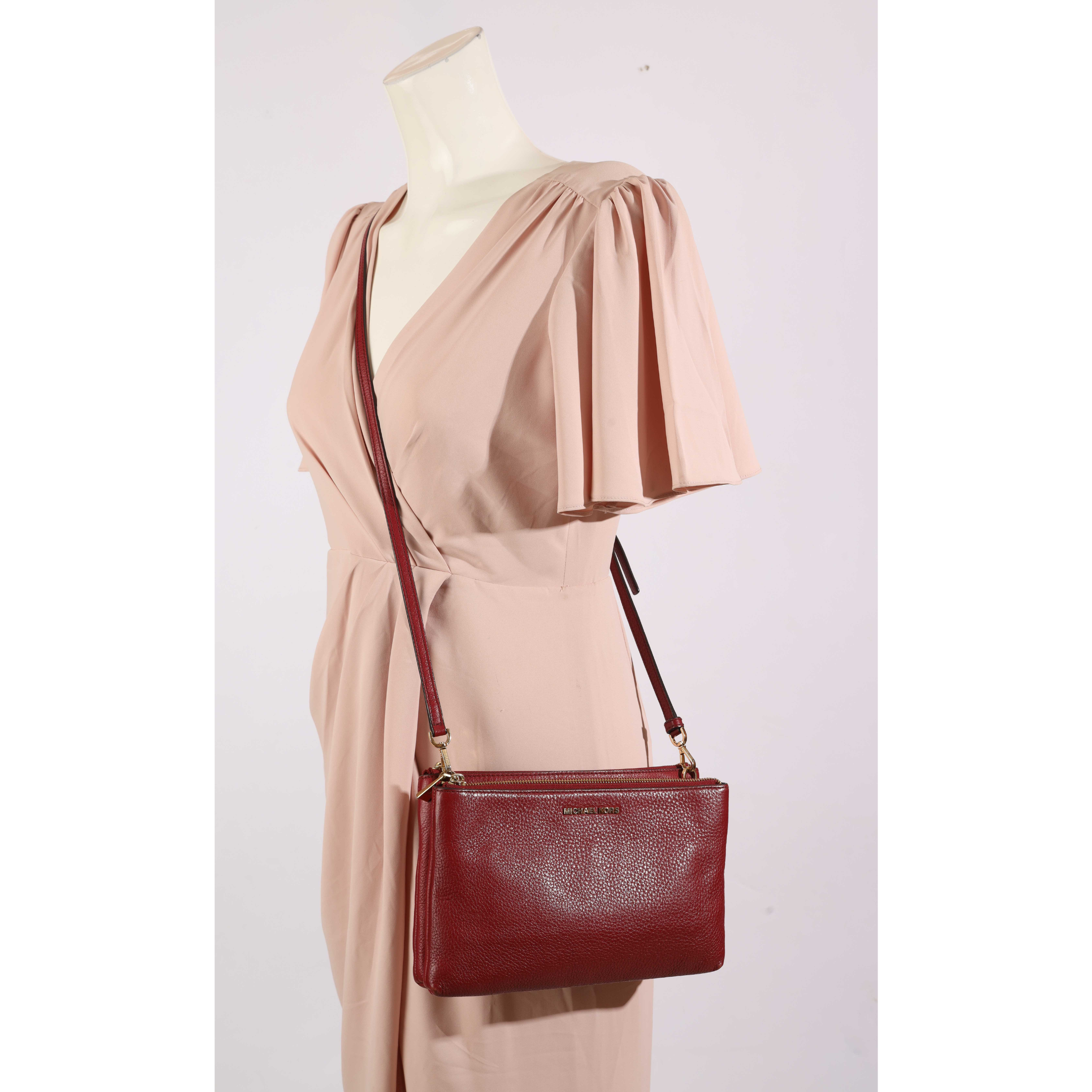 Michael Kors Cherry Trisha Cross Body Bag