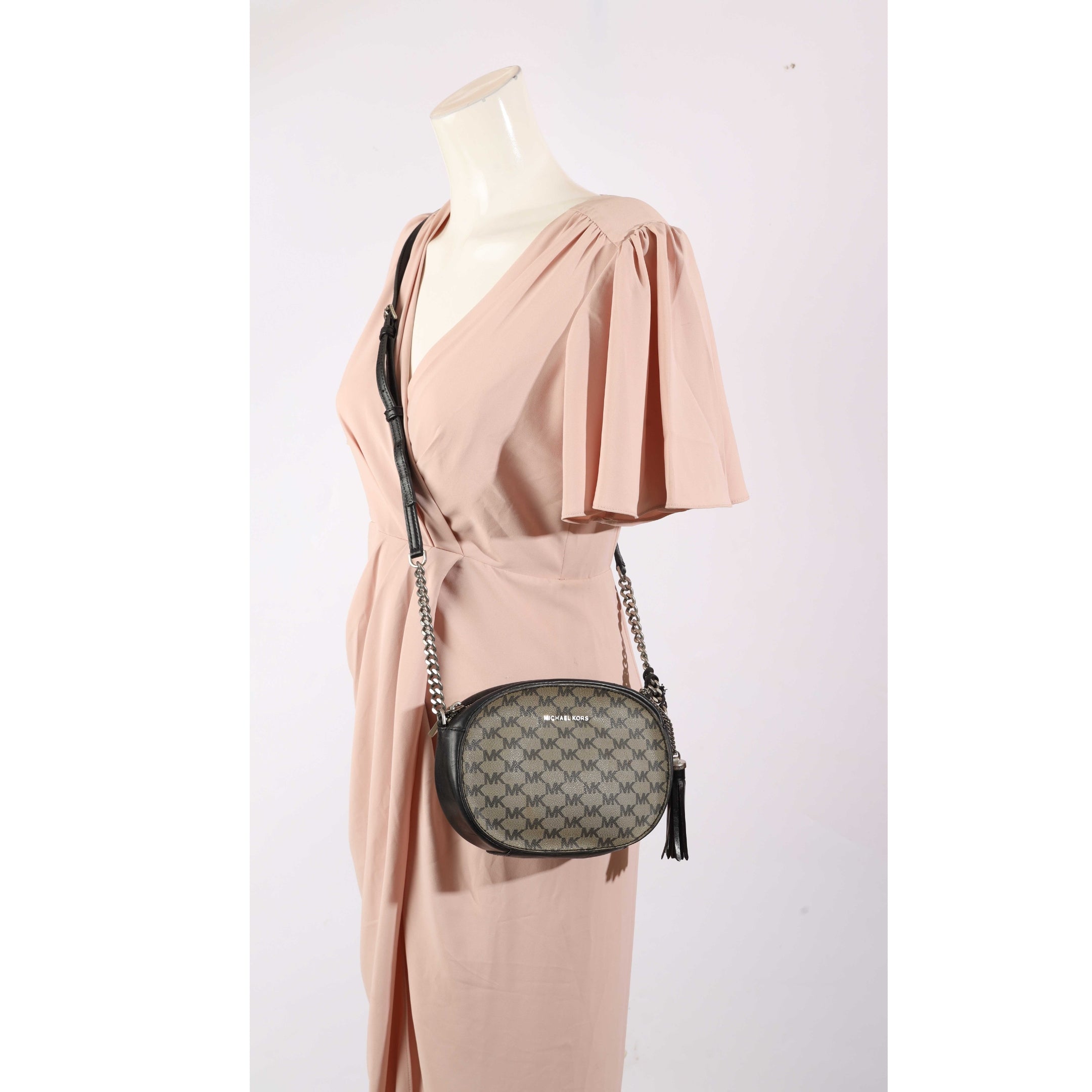 Michael Kors Ginny Logo Crossbody Bag
