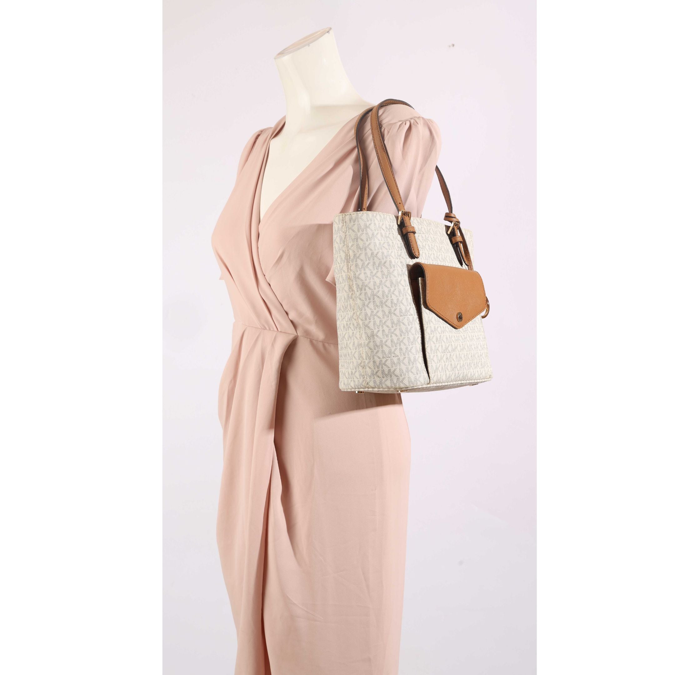 Michael Kors Joey Logo Pocket Tote