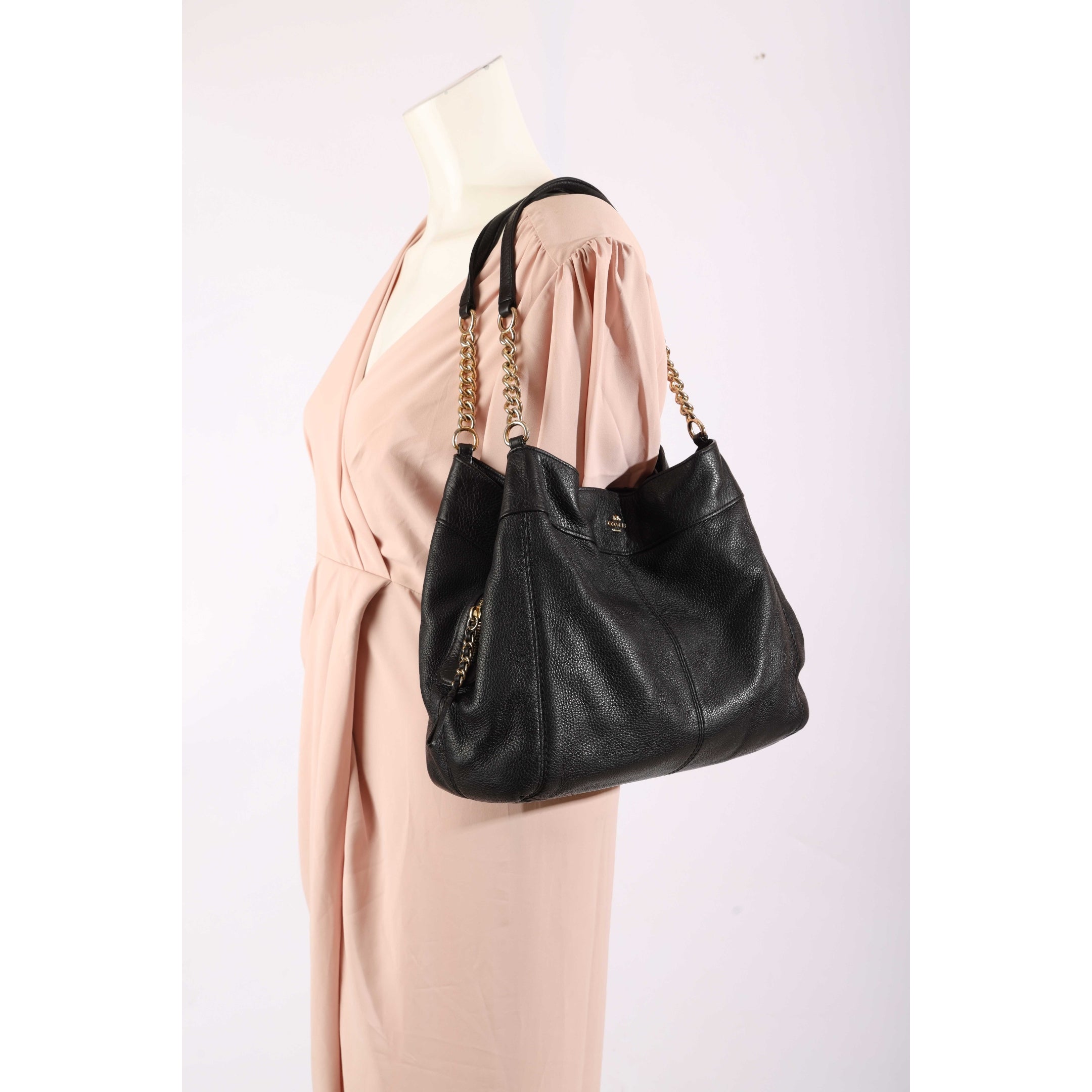 Coach Black Lexy Shoulder Bag