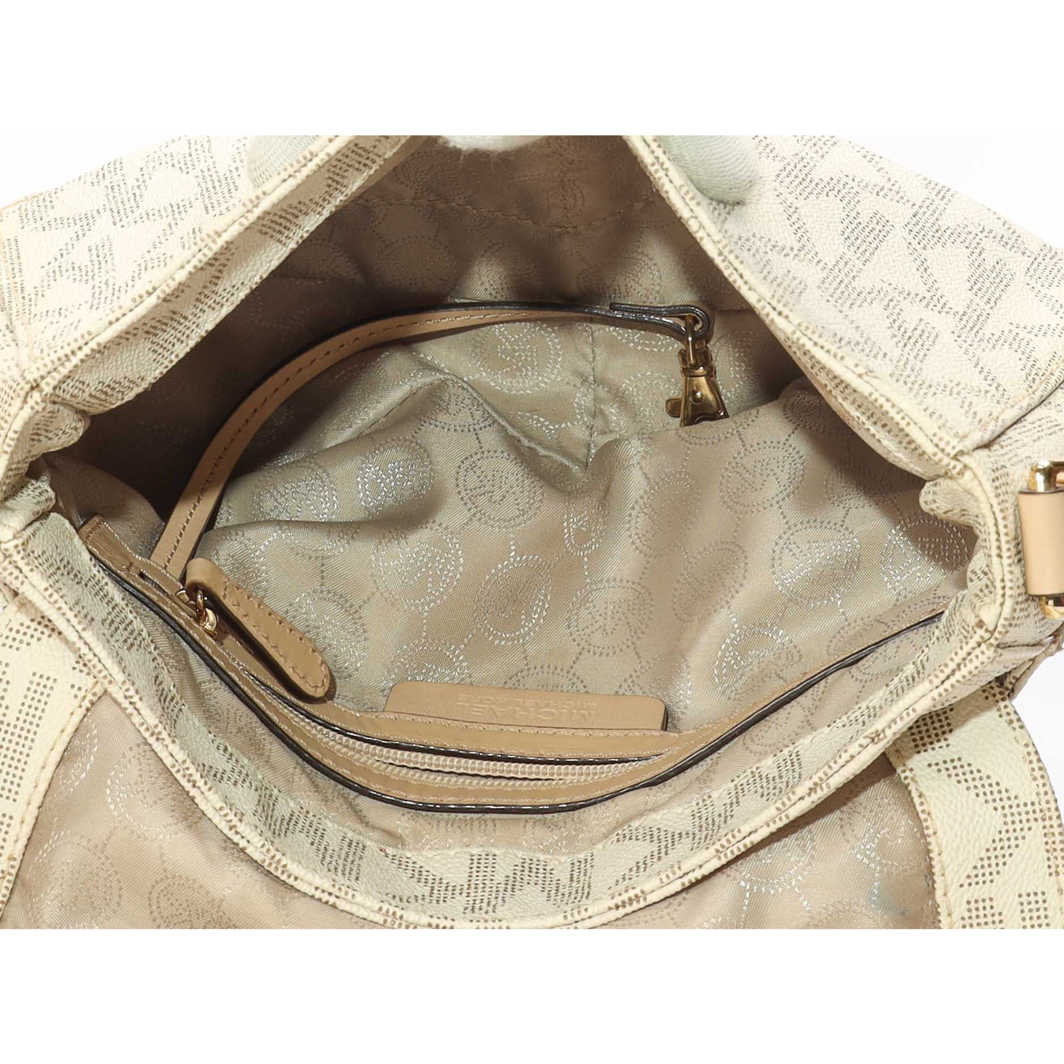 Michael Kors Vanilla Logo Crossbody Bag