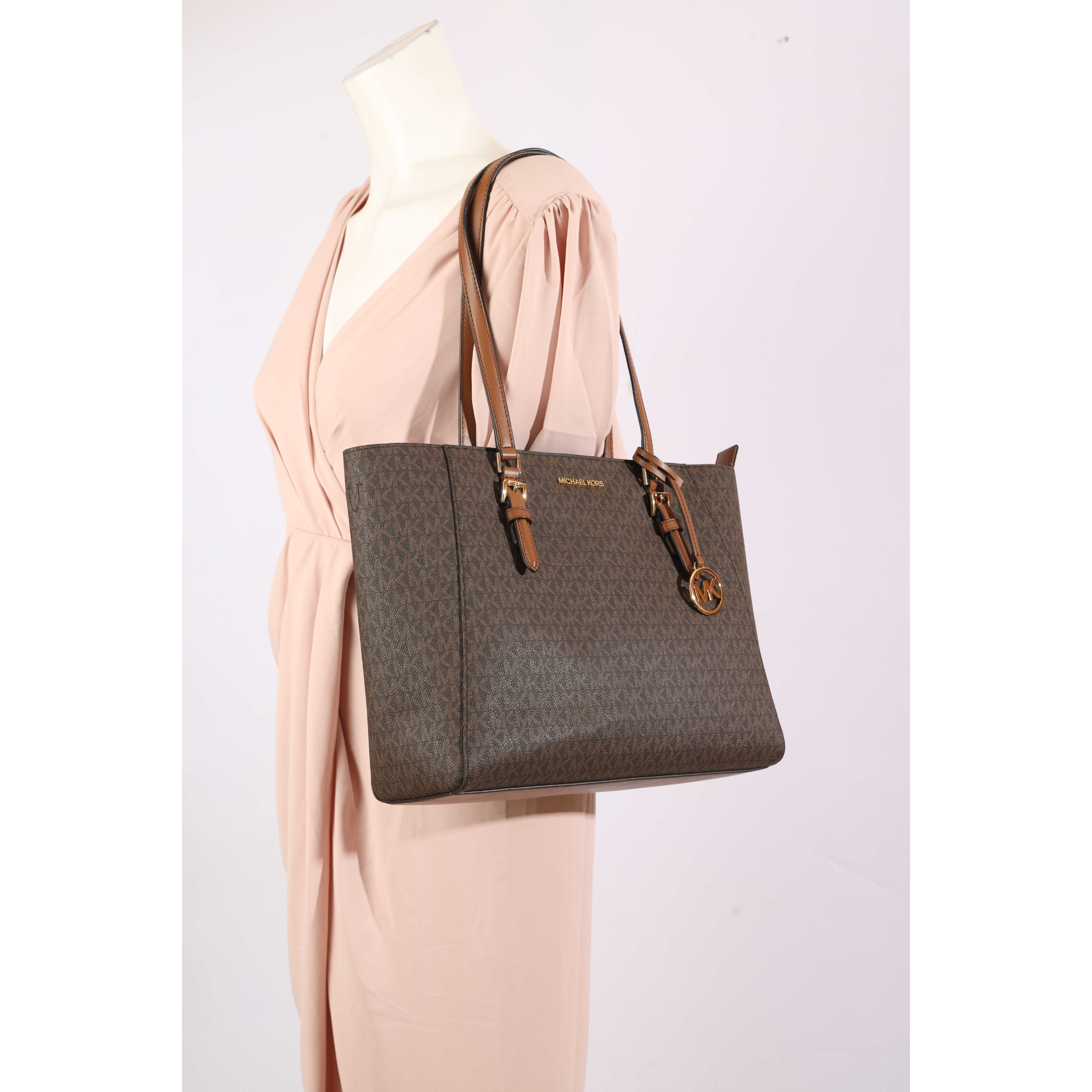 Michael Kors Brown Charlotte Tote