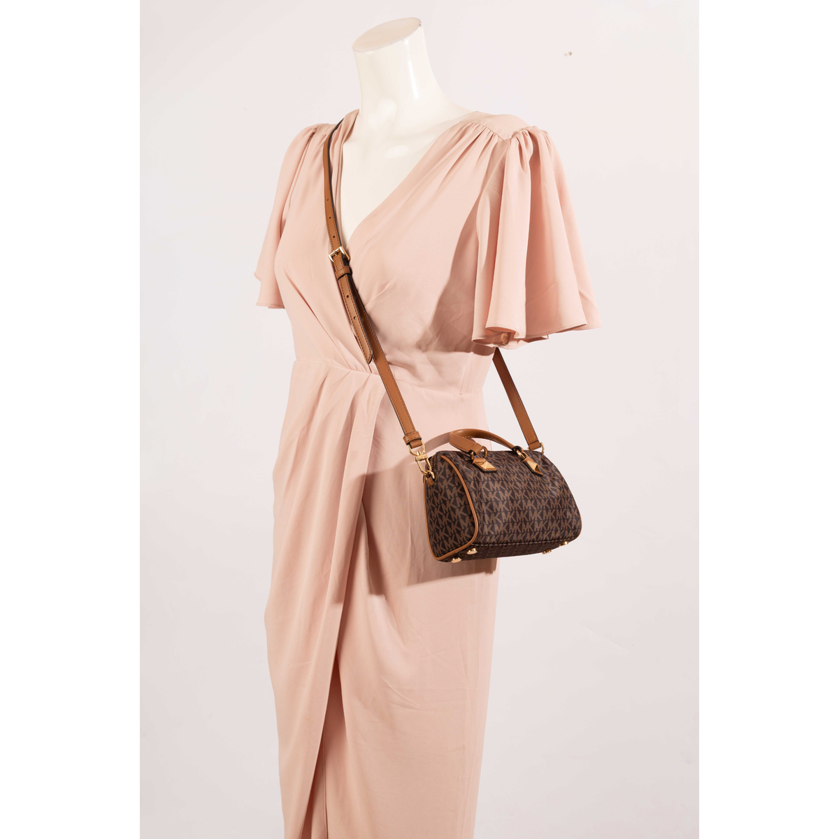 Michael Kors Grayson Logo Duffel Crossbody Bag