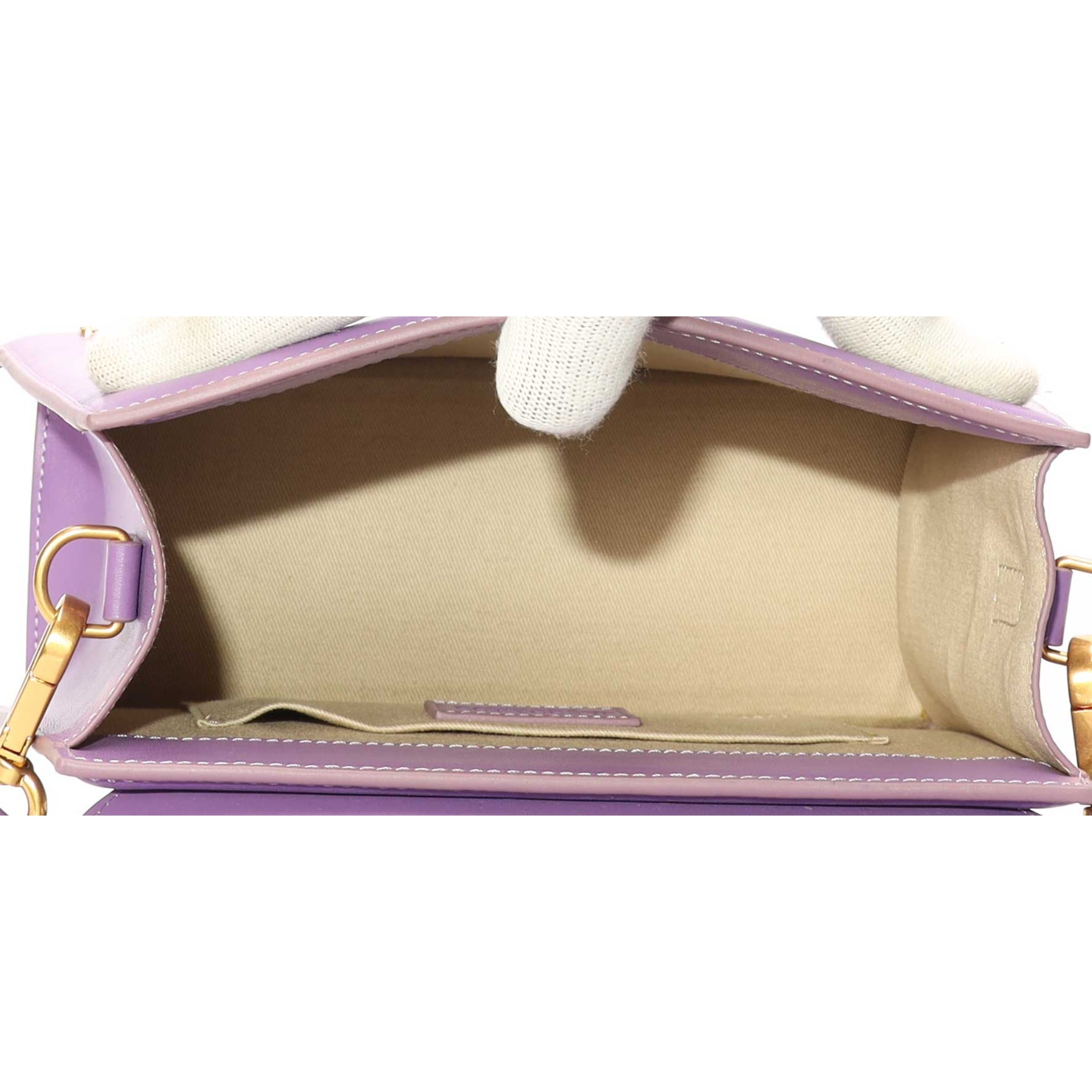 Jacquemus The Chiquito Lavender Large Satchel