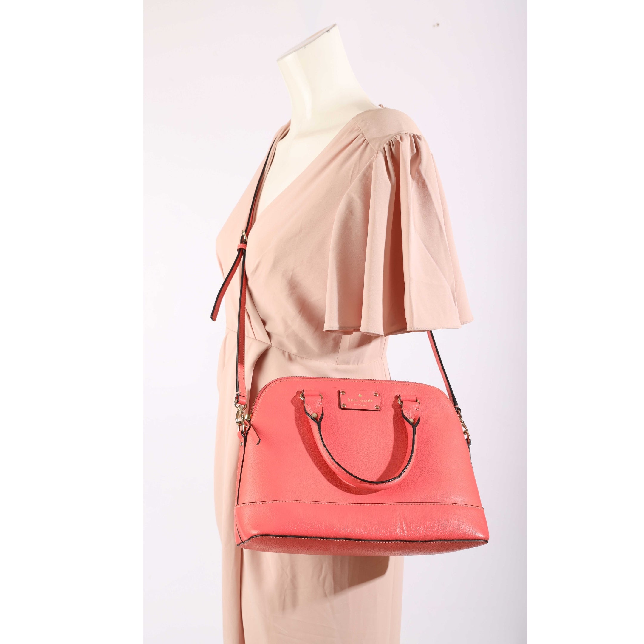 Kate Spade Pink Wellesley Rachelle Satchel