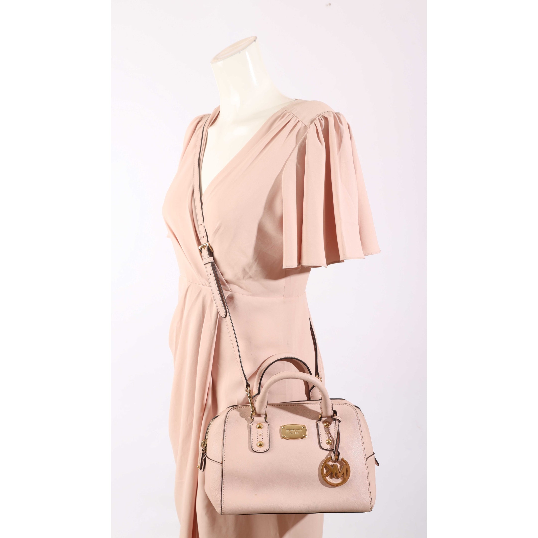 Michael Kors Pink Top Handle Bag