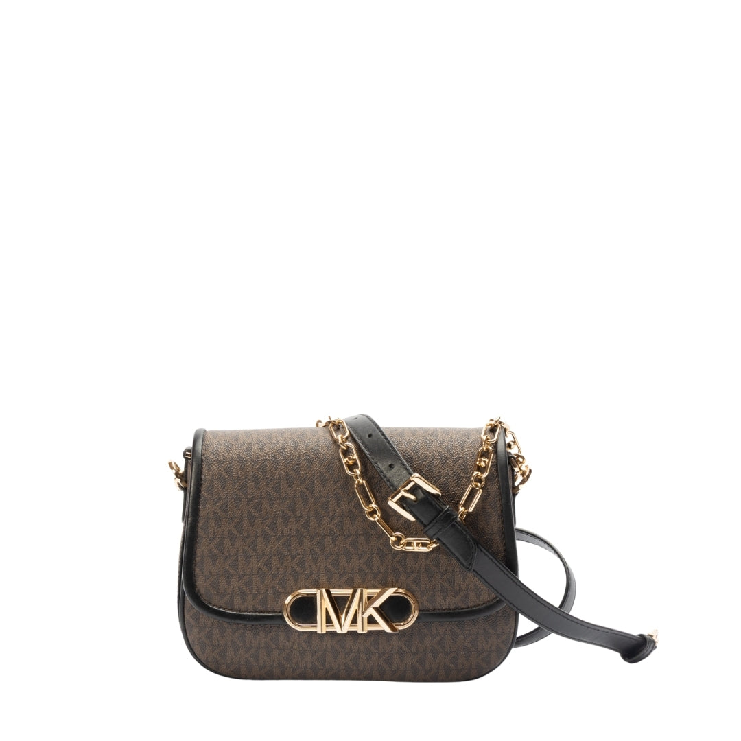 Michael Kors Parker Medium Logo Messenger Bag