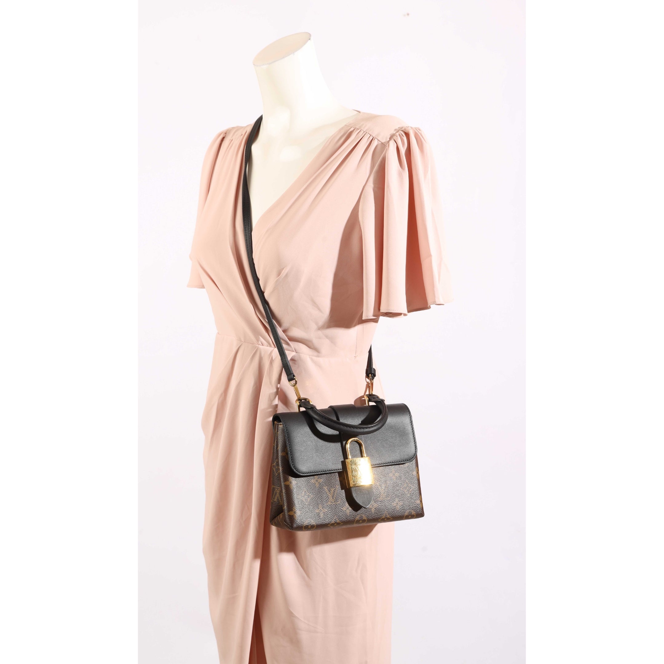 Louis Vuitton Monogram Canvas Locky BB Satchel