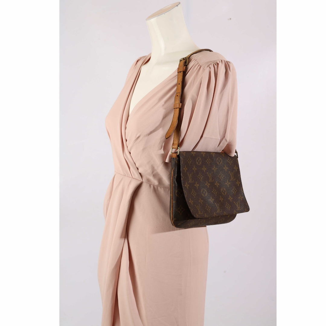 Louis Vuitton Monogram Musette Tango Shoulder Bag