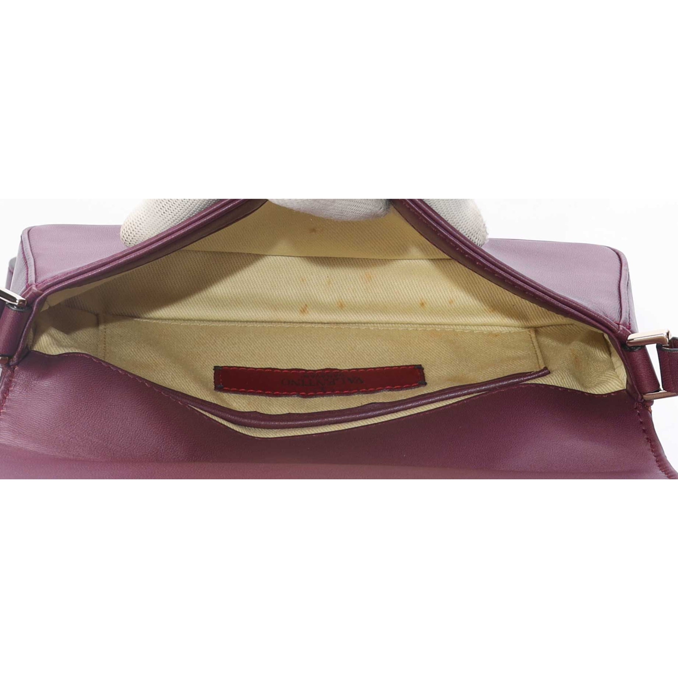Valentino Purple Bow Crossbody Bag