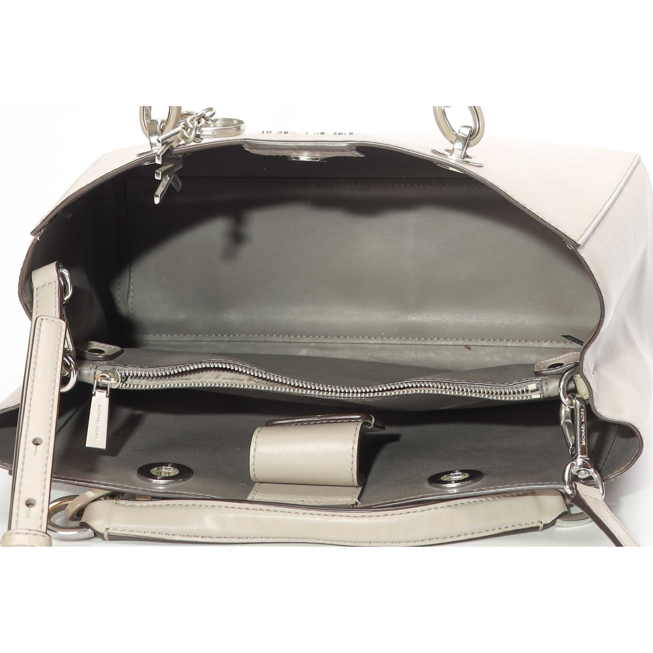 Michael Kors Cynthia Grey Satchel