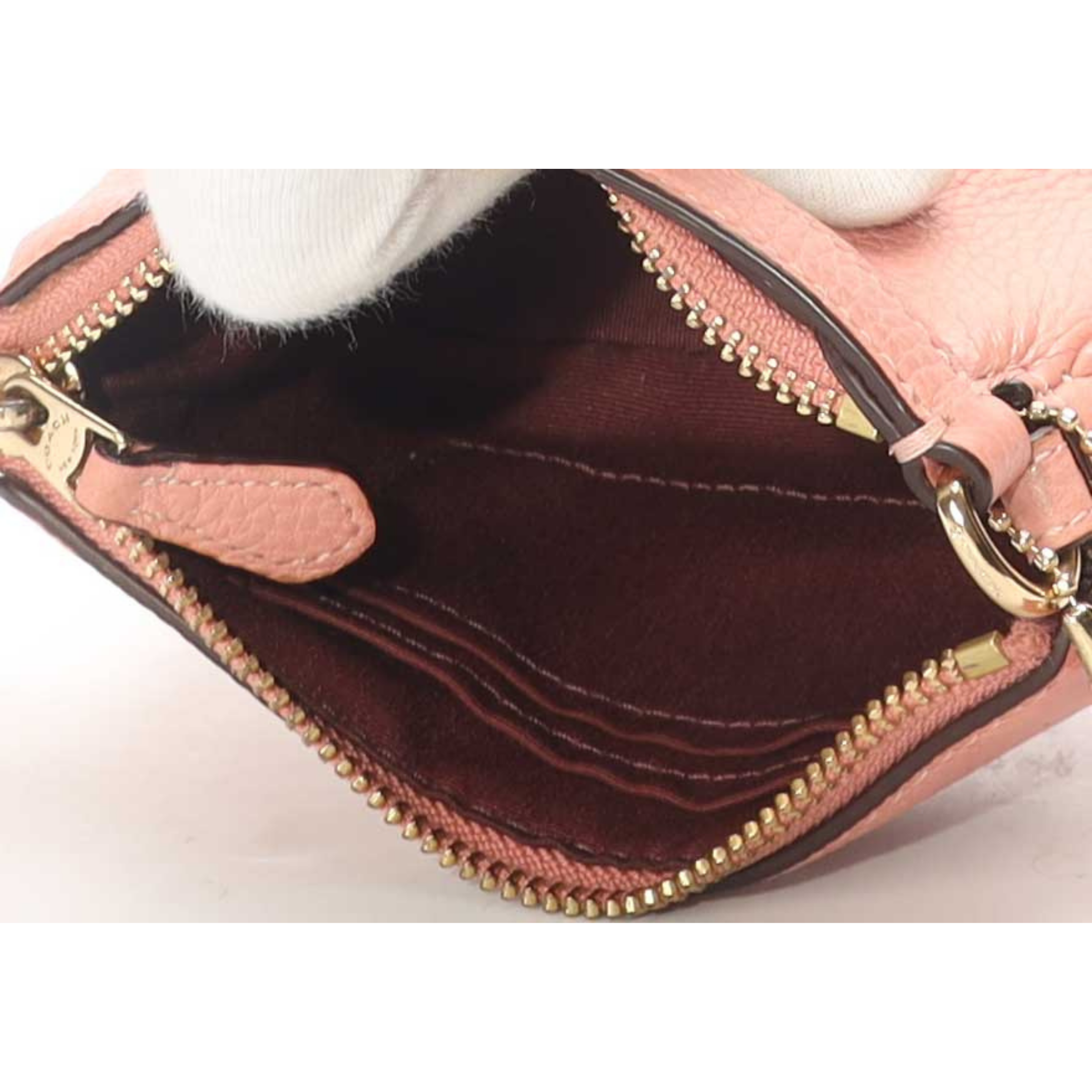 Coach Pink Nolita Wristlet