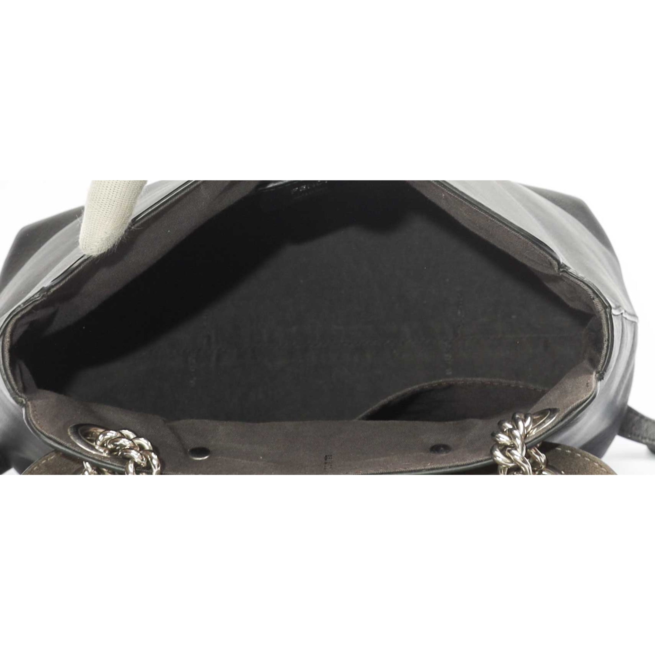 Fendi Black Back to School Backpack