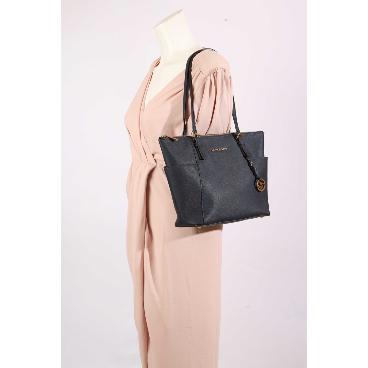 Michael Kors Jet Set Black Tote