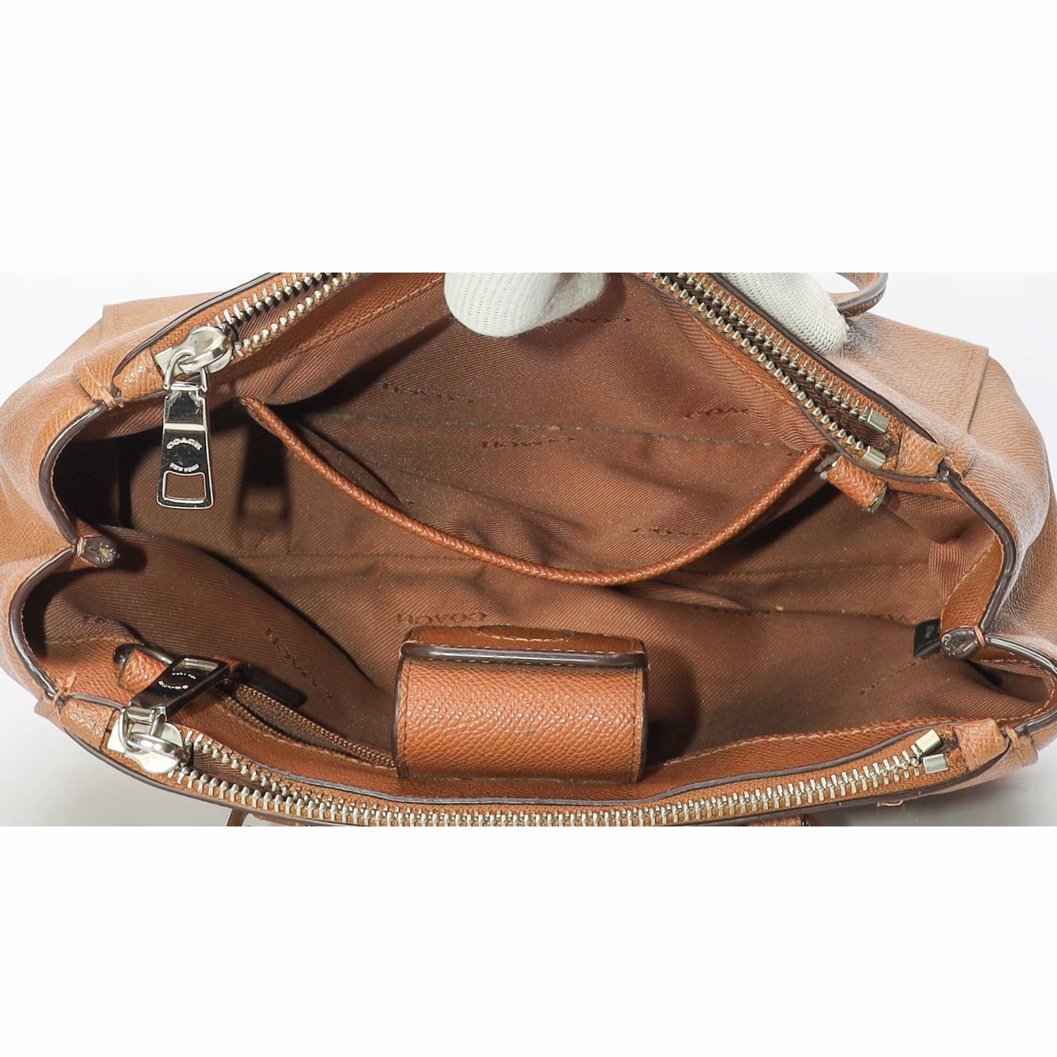 Coach Stanton Tan Carryall 26 Satchel