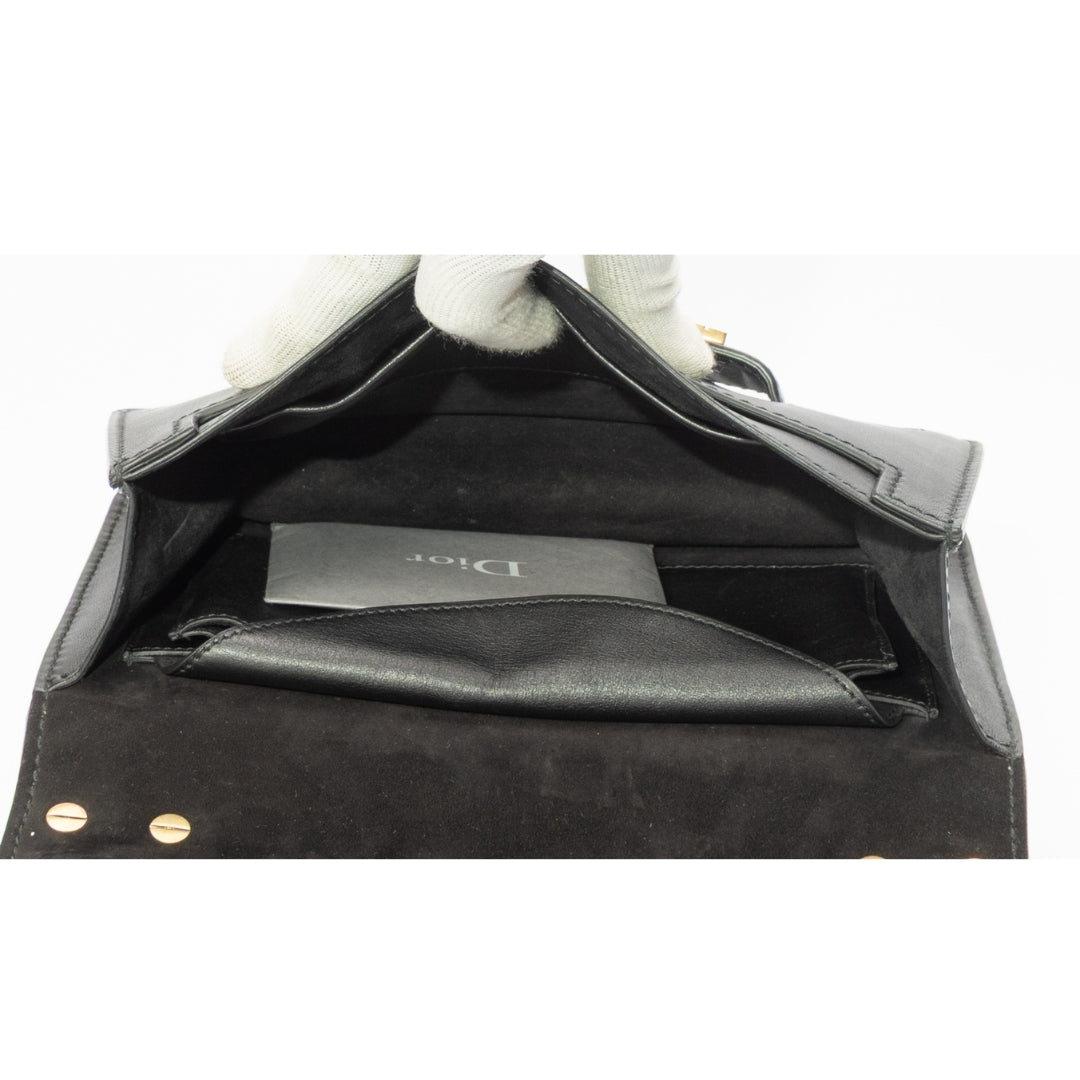 Dior Black J'adior Medium Flap Bag